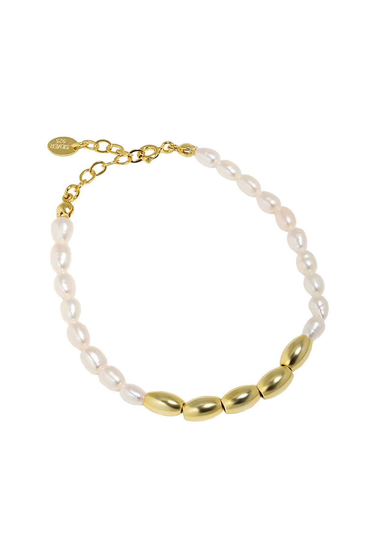 18k Gold and Pearl Bracelet