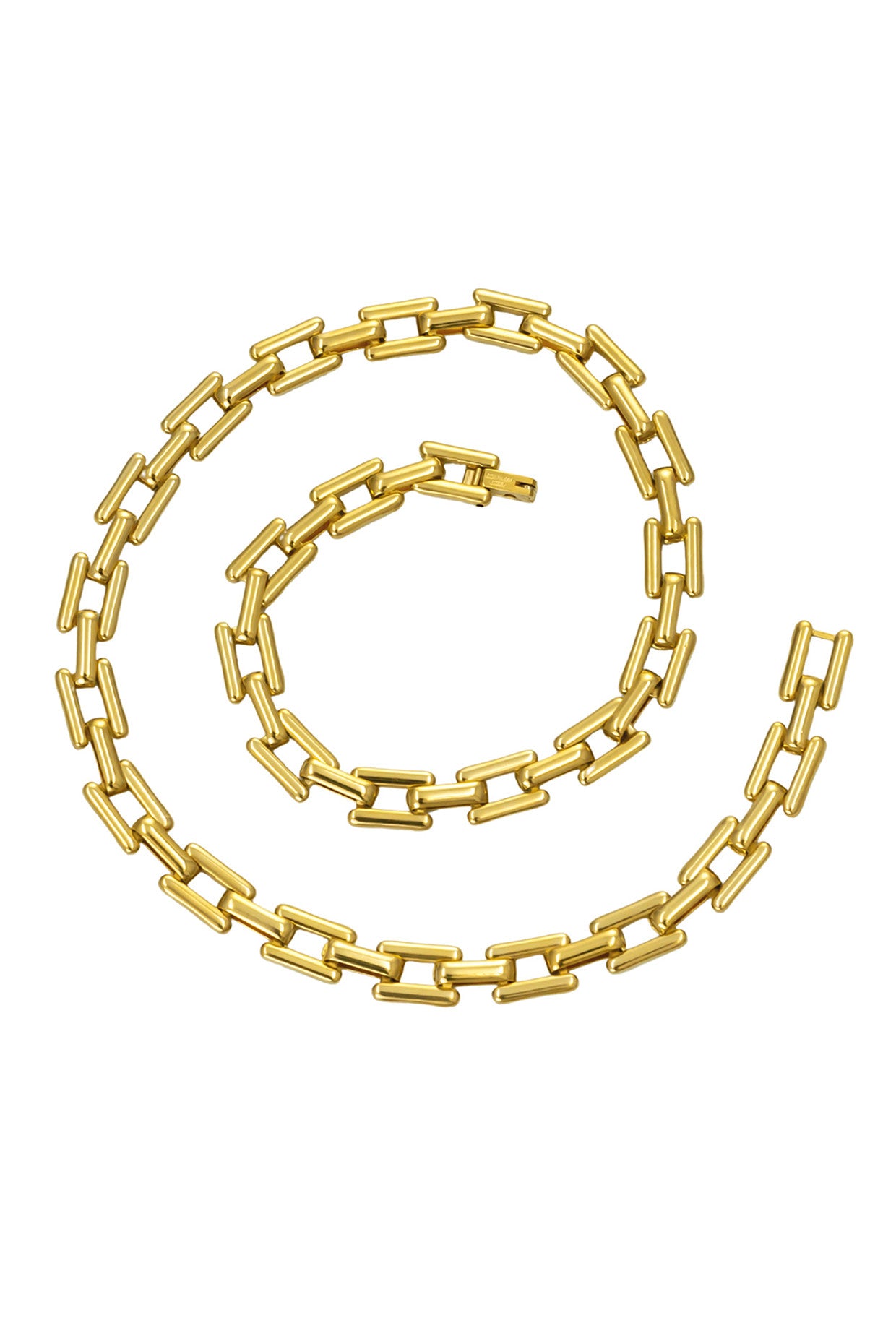 18kt Gold Plated Link Chain Necklace