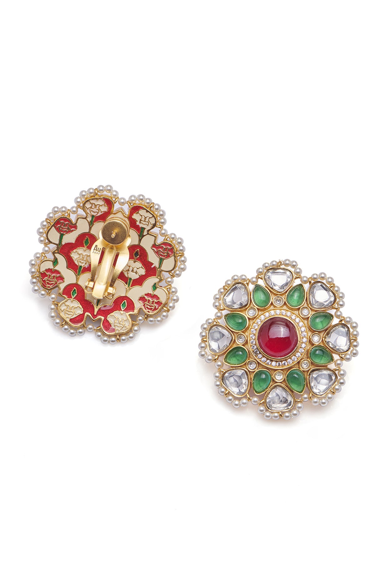 22kt Gold Plated Roya Studs