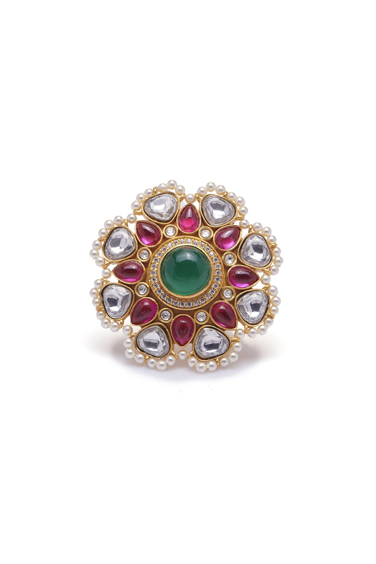 22kt Gold Plated Caspara Ring