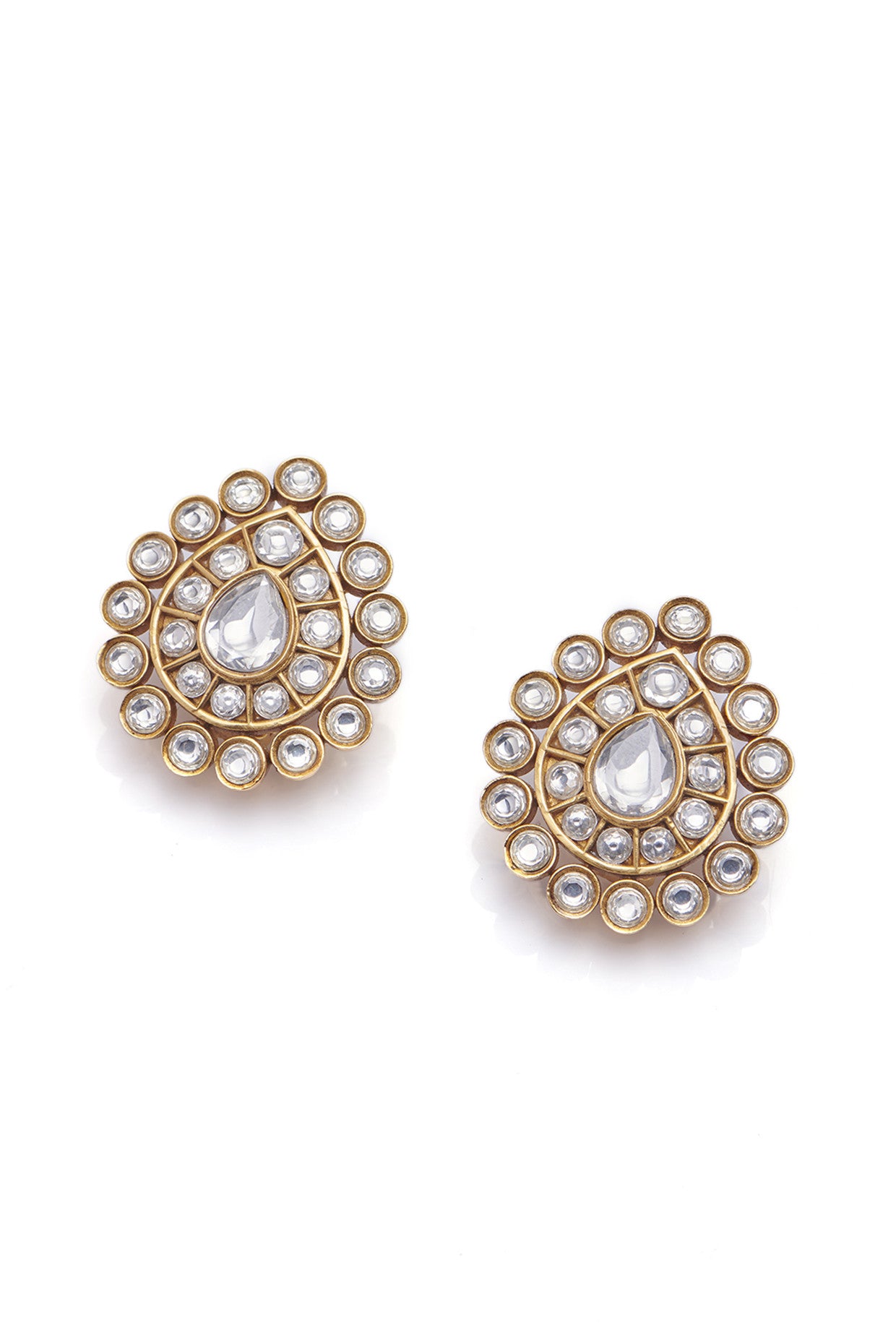 22kt Gold Plated Astor Studs Earrings