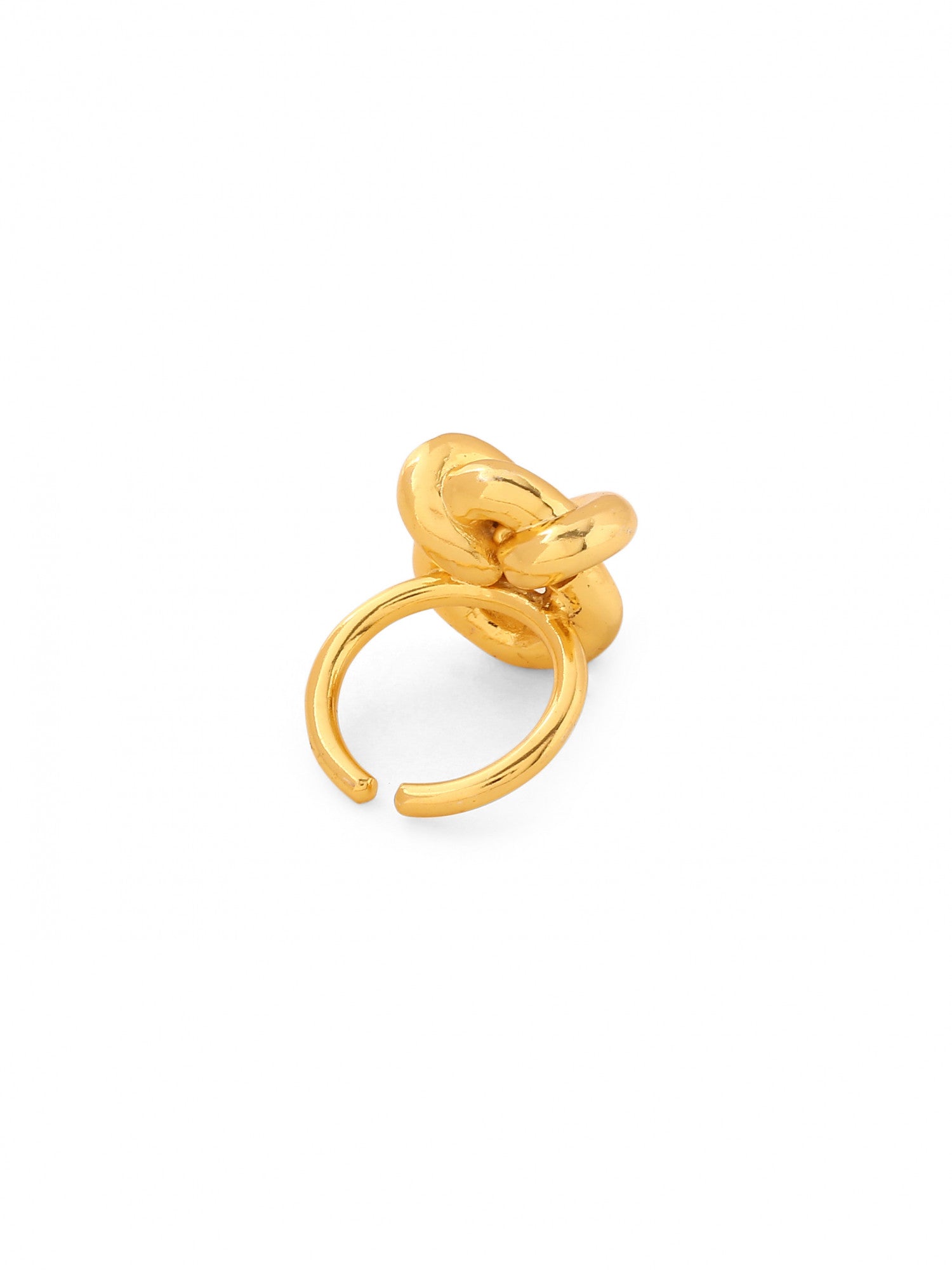 22kt Gold Plated Knot Earrings