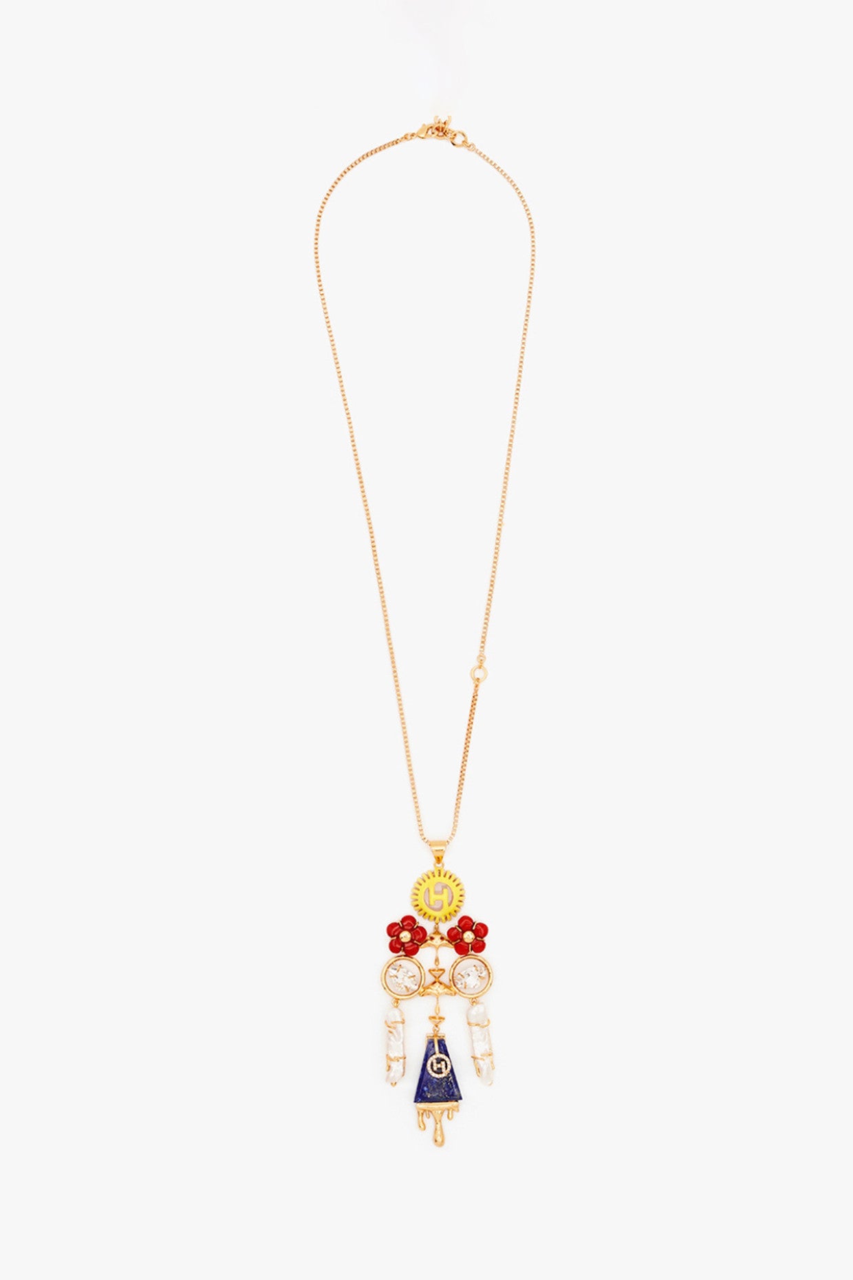 22kt Gold Plated Garden Necklace