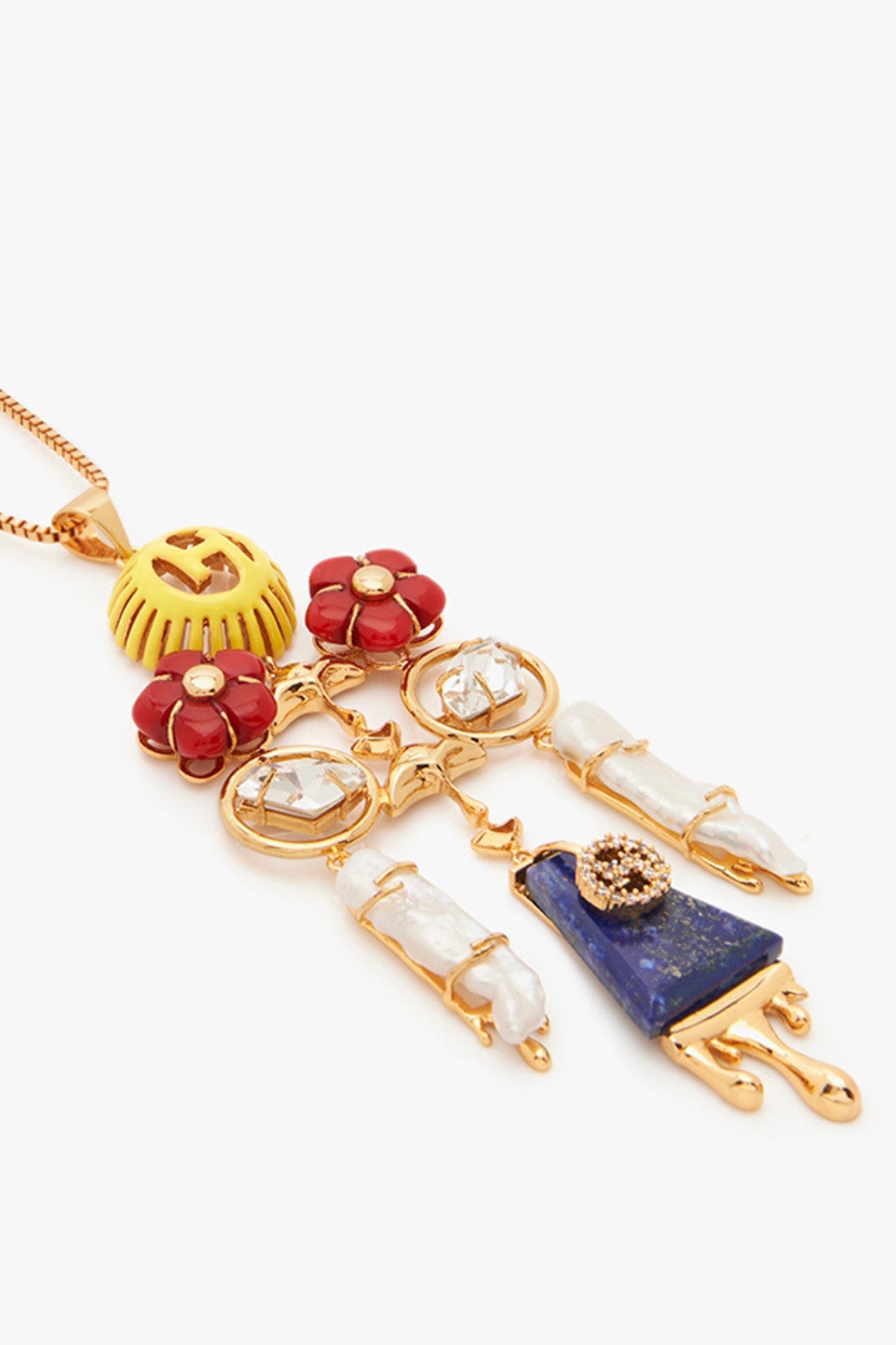 22kt Gold Plated Garden Necklace