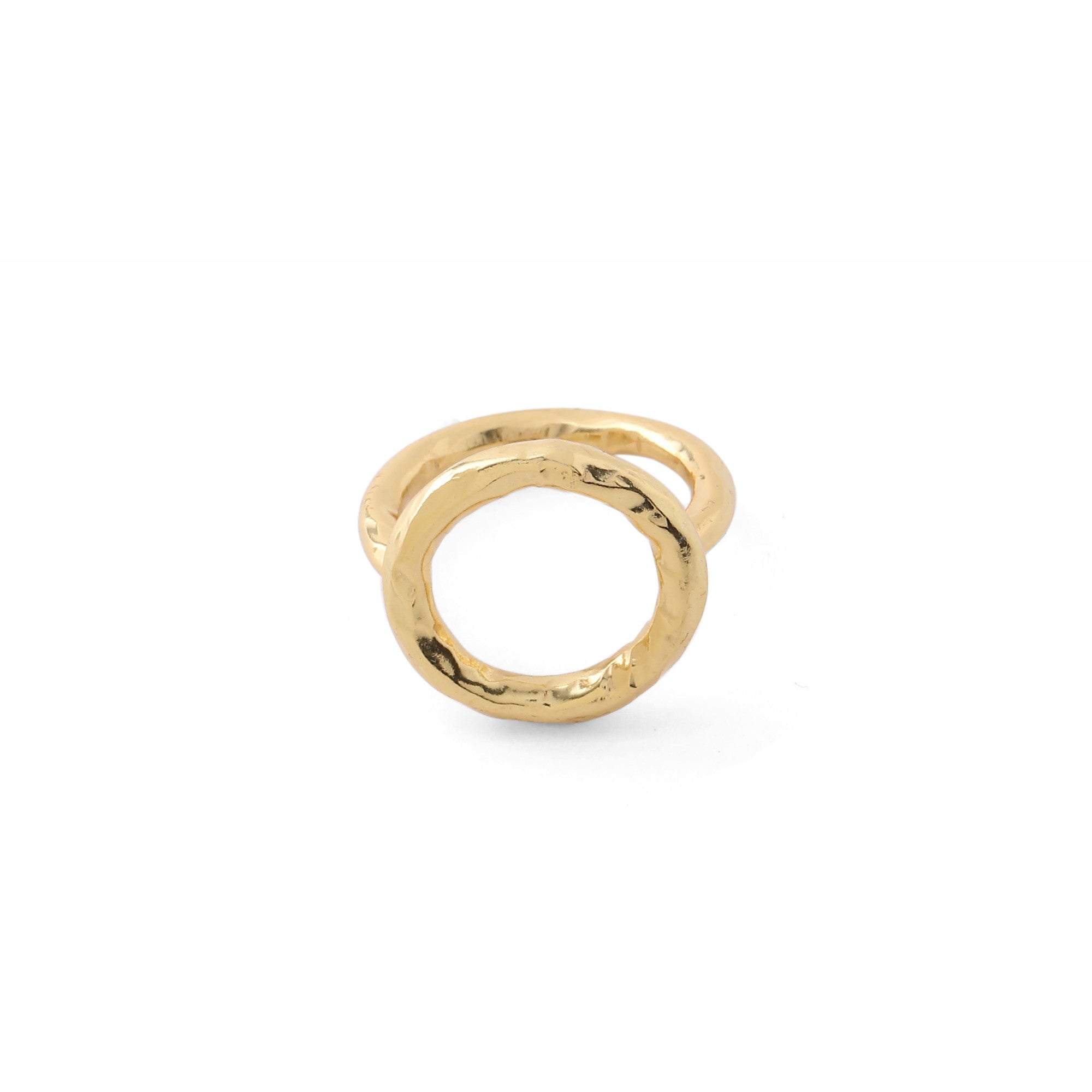 22kt Gold Plated White & Black Cuffs
