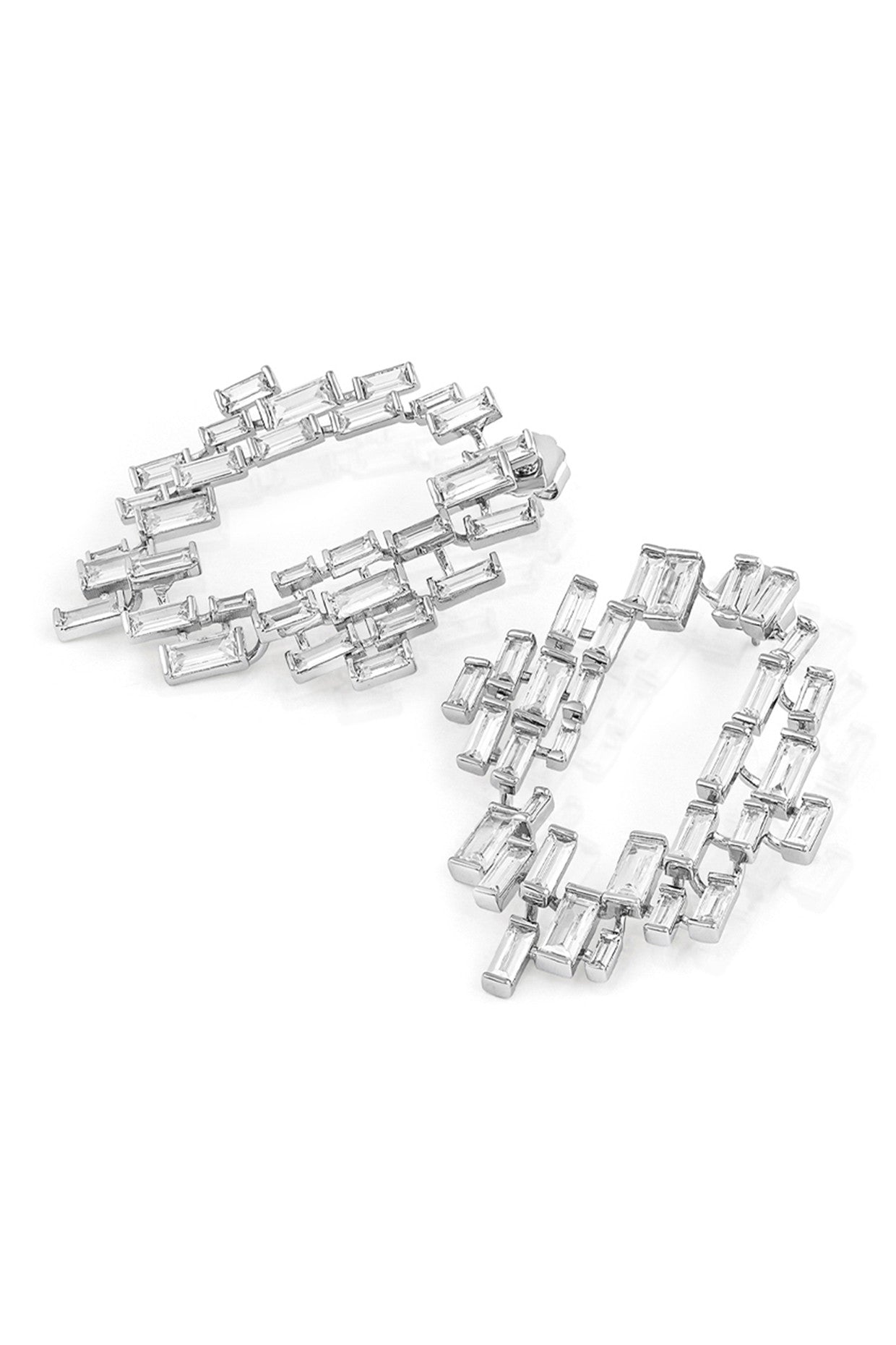 Abstract CZ Statement Studs