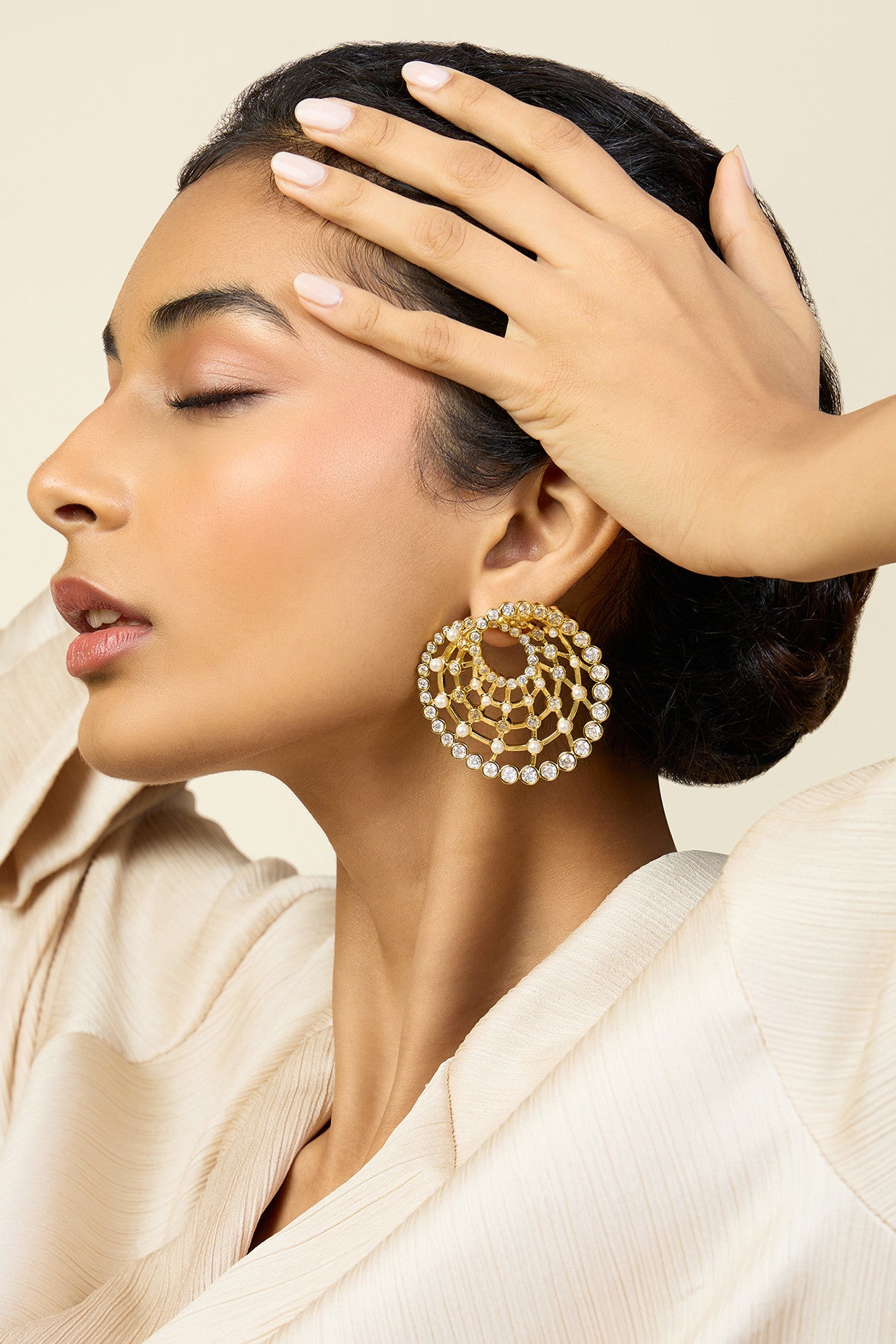 Amal Statement Studs