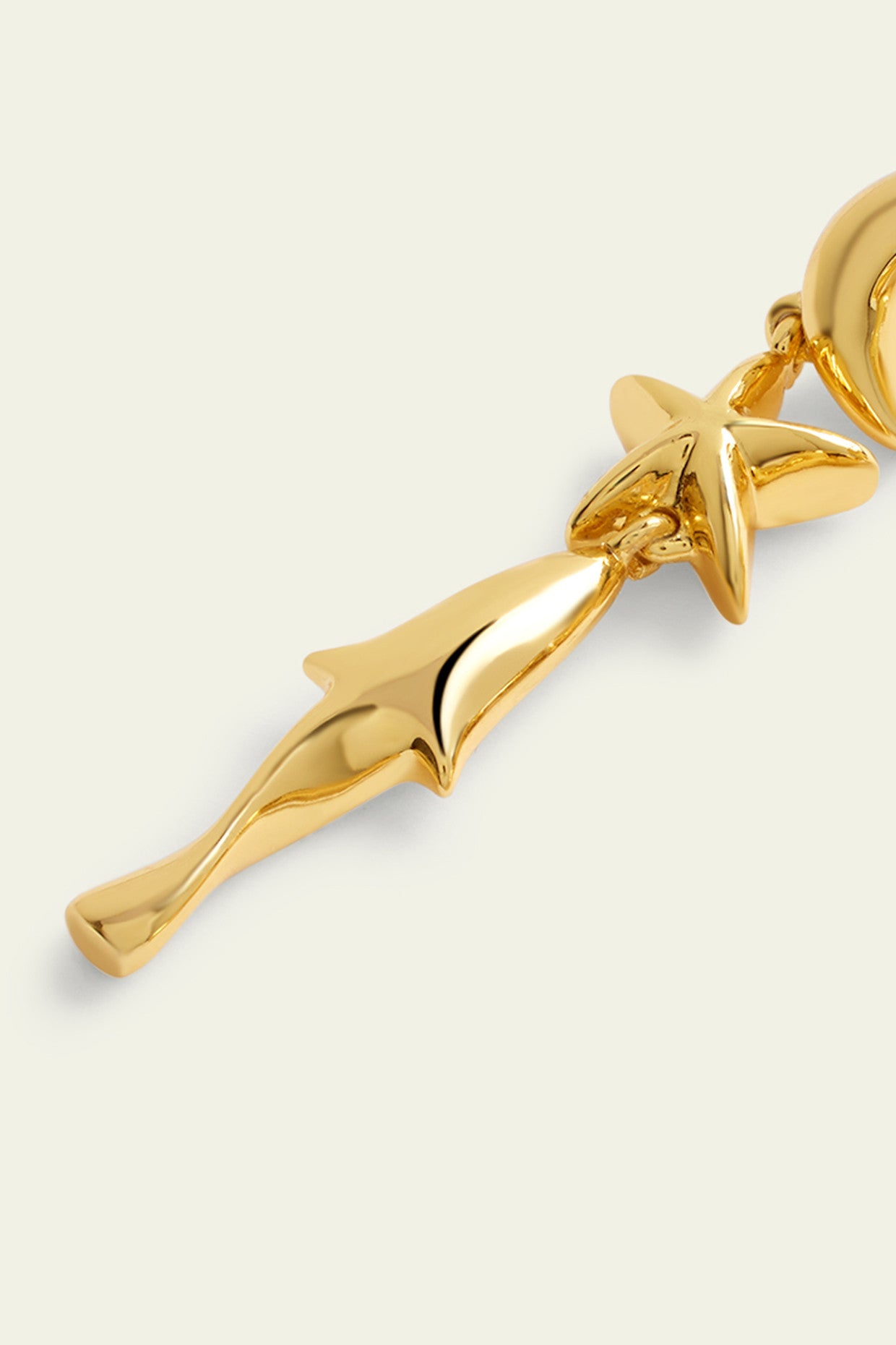 Aqua Gold Danglers