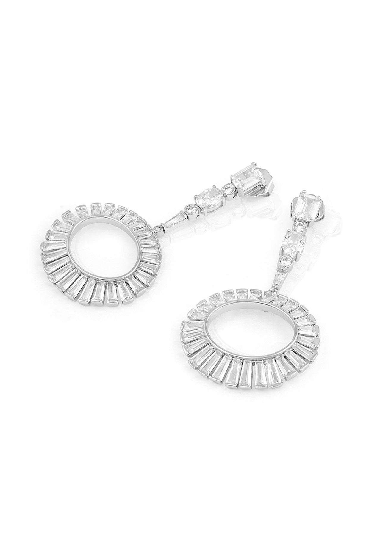 Art Deco Circle Danglers