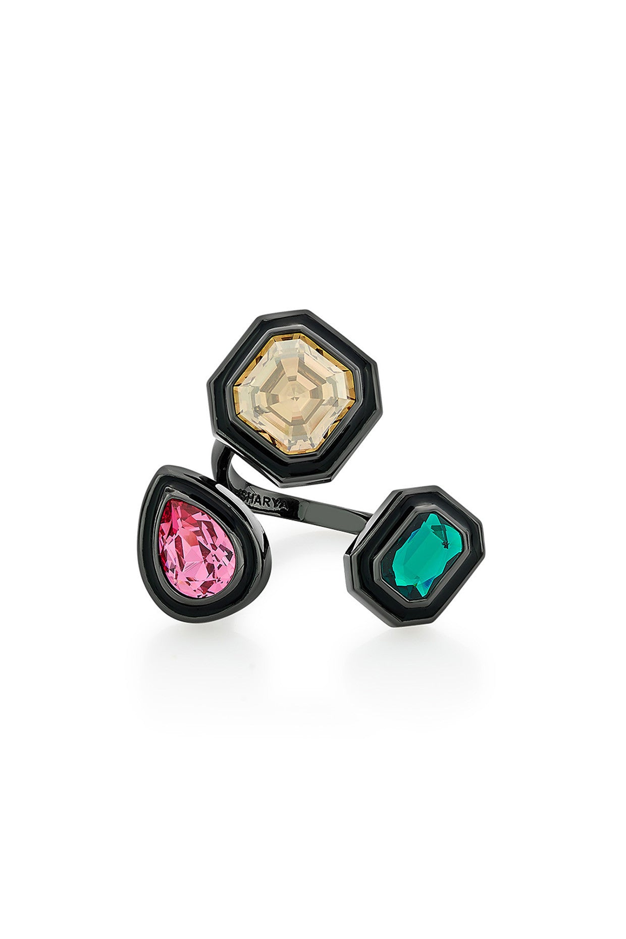 B-dazzle Multi-Crystal Ring