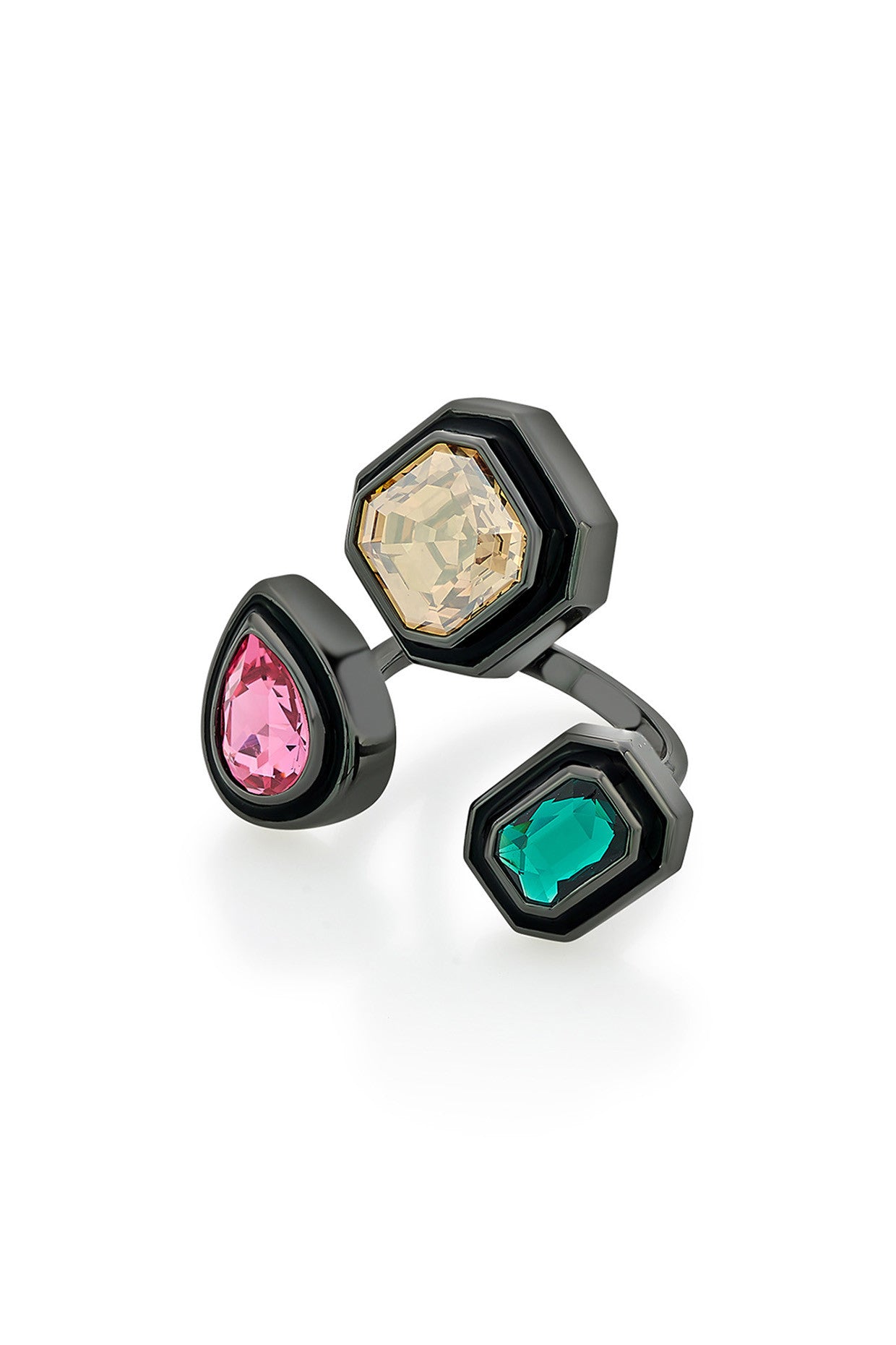 B-dazzle Multi-Crystal Ring