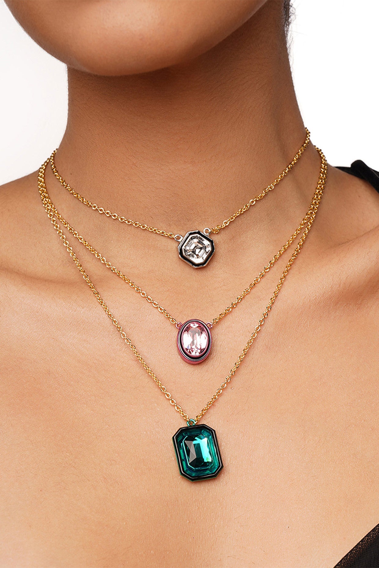 Banger Multi-Coloured Layered Necklace