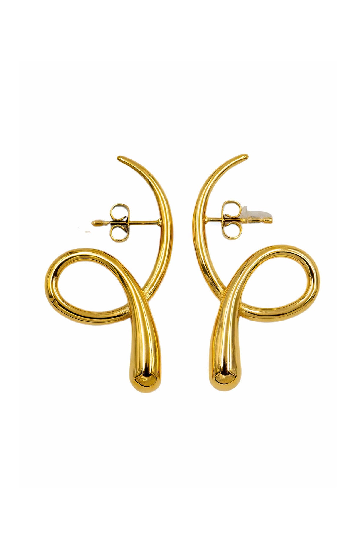 Birch Earrings 18k Gold Plated