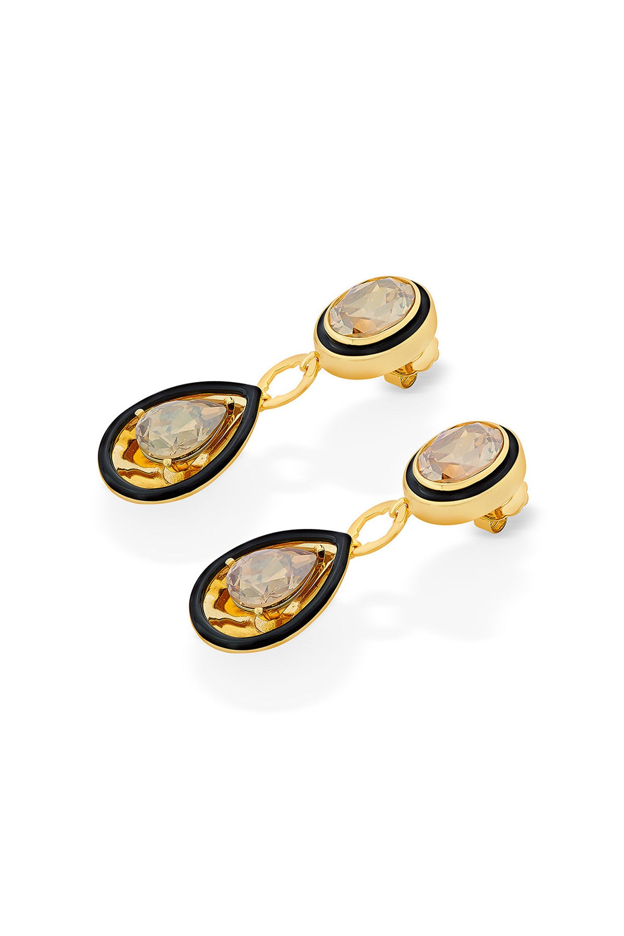 Bling Glory Wrap Crystal Earrings