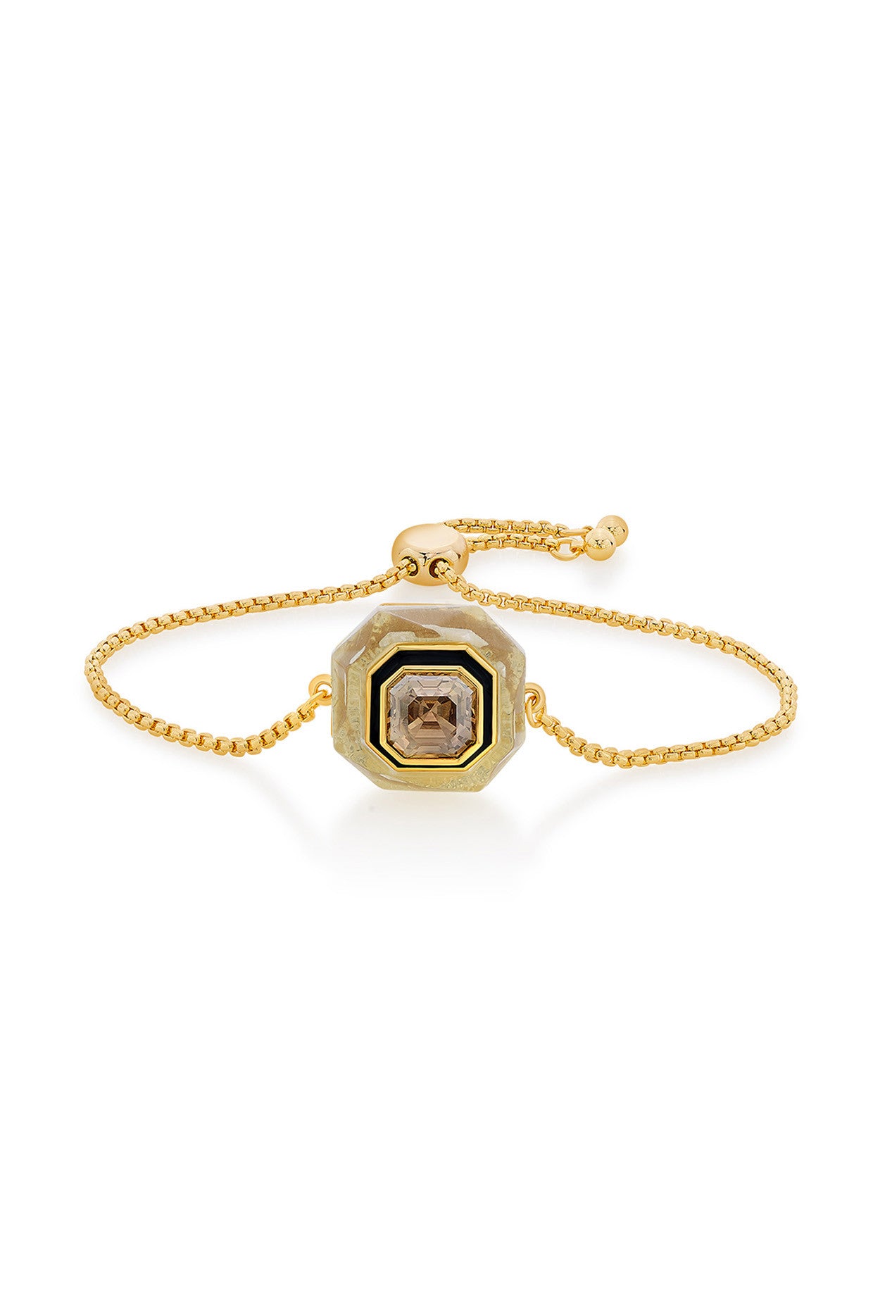 Bling Infinity Cut Crystal Bracelet