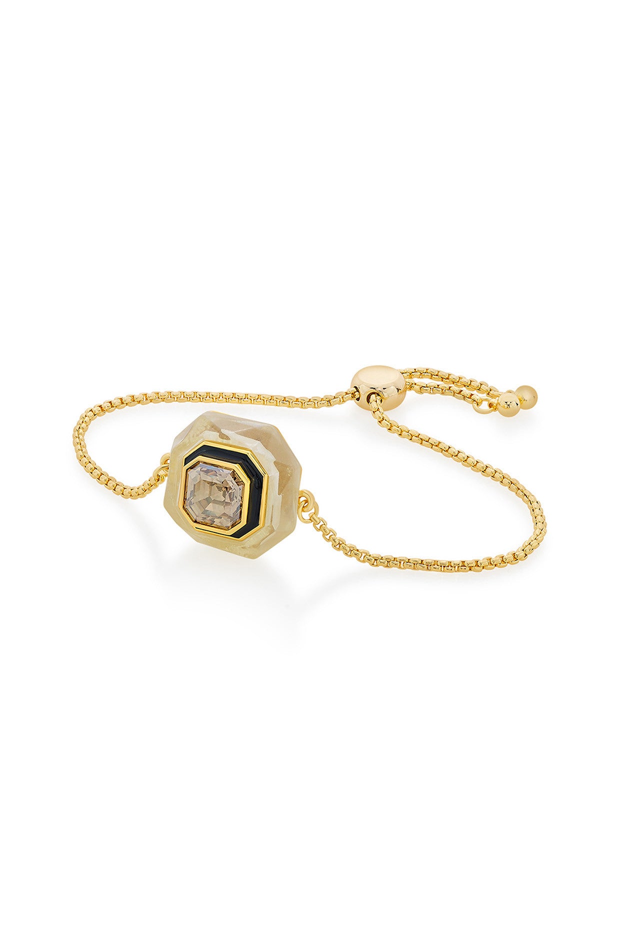 Bling Infinity Cut Crystal Bracelet