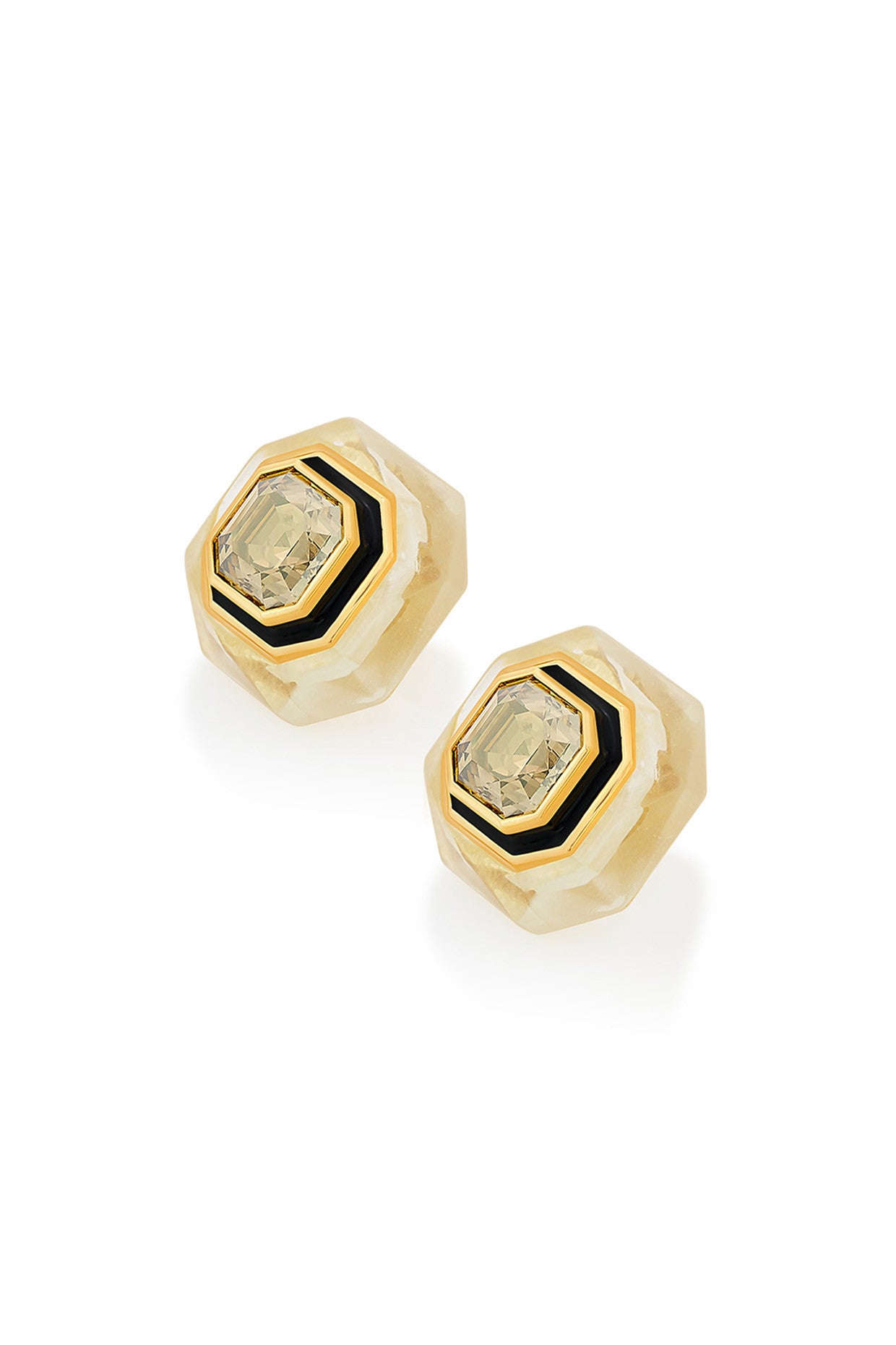 Bling Infinity Cut Crystal Studs