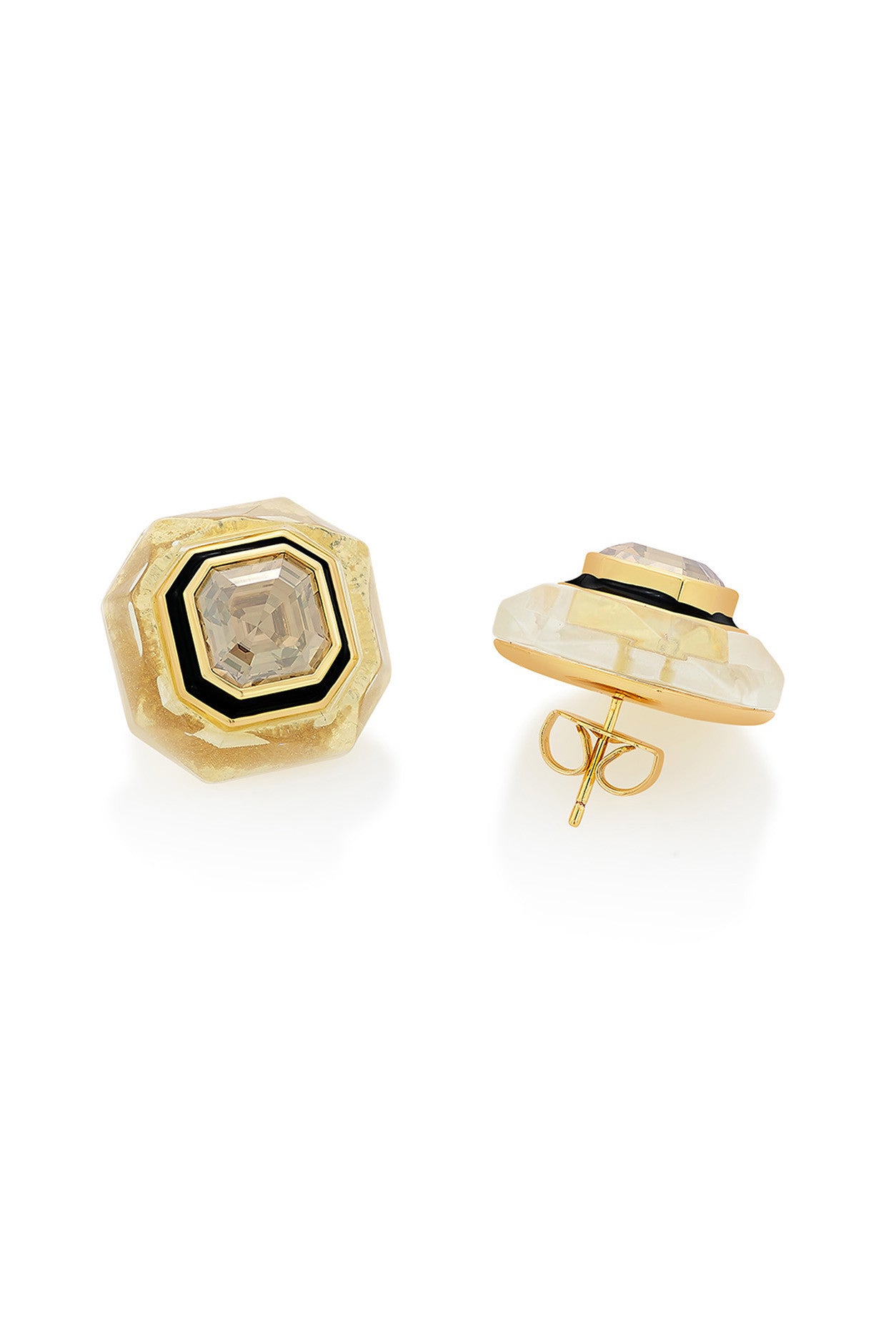 Bling Infinity Cut Crystal Studs