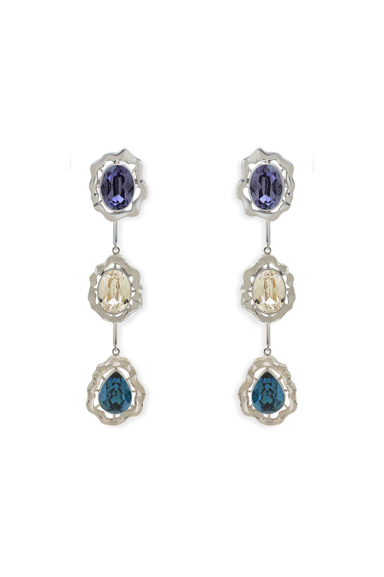 Blue Bloom Earrings