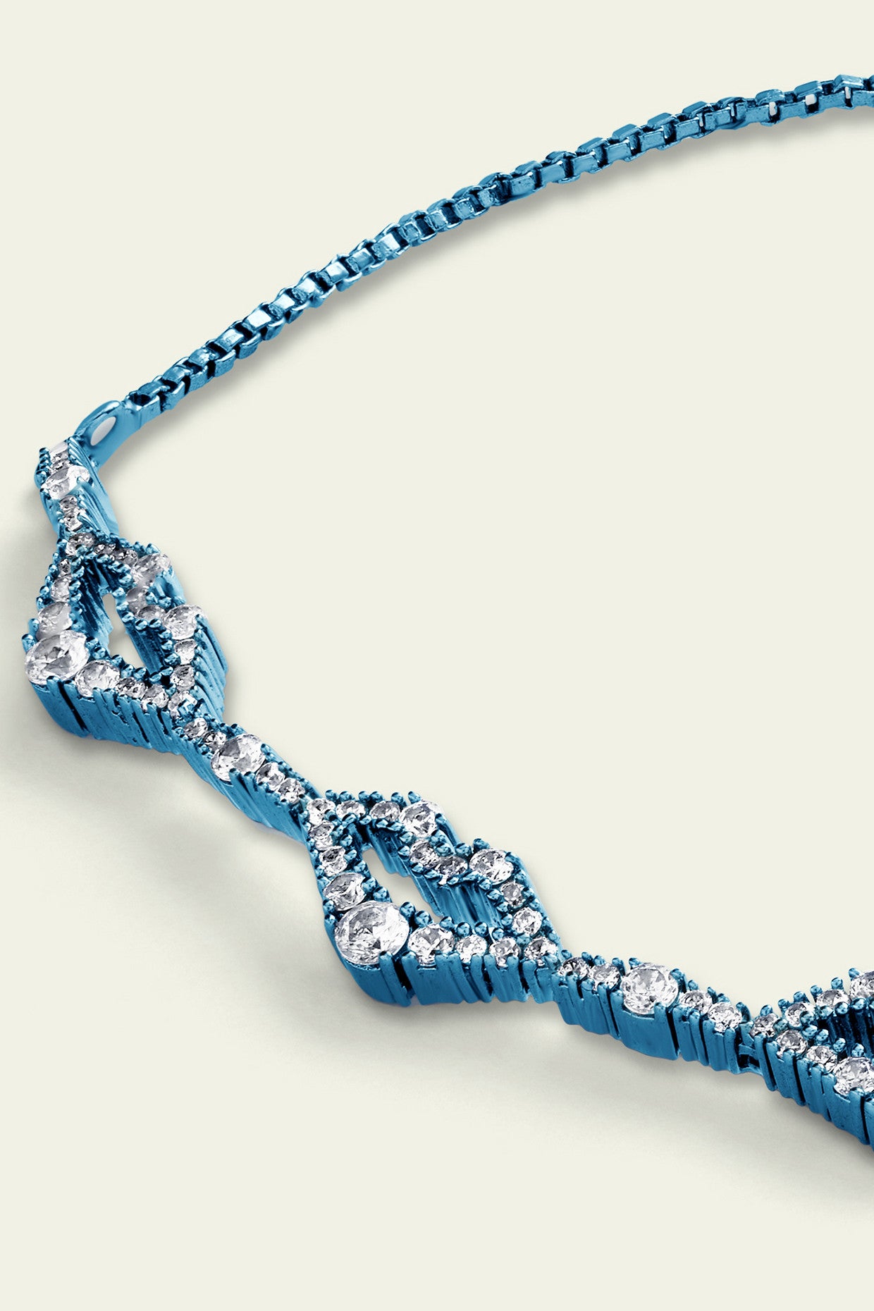 Blue Lips Bracelet