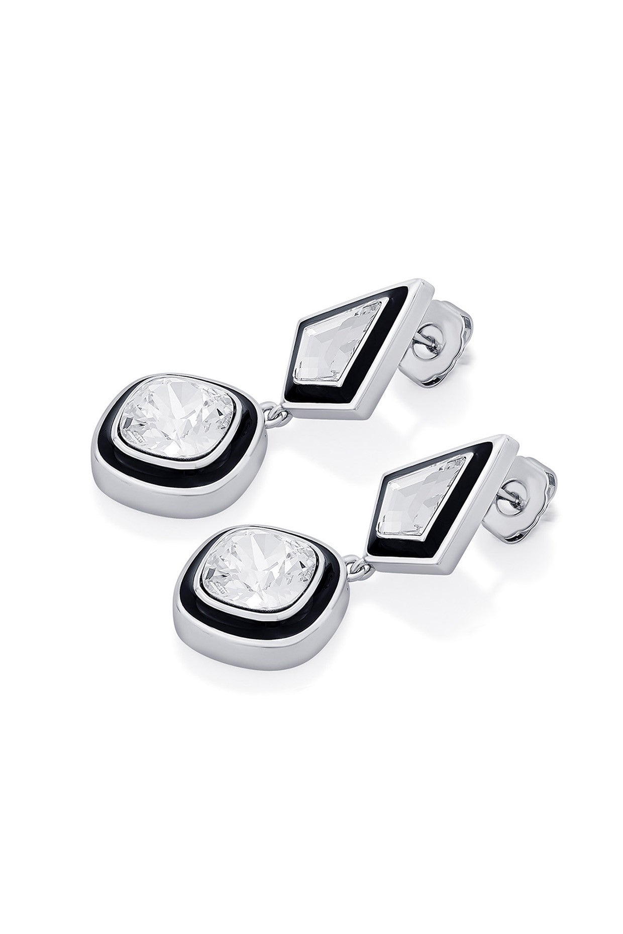 Bougie Crystal Drop Earrings
