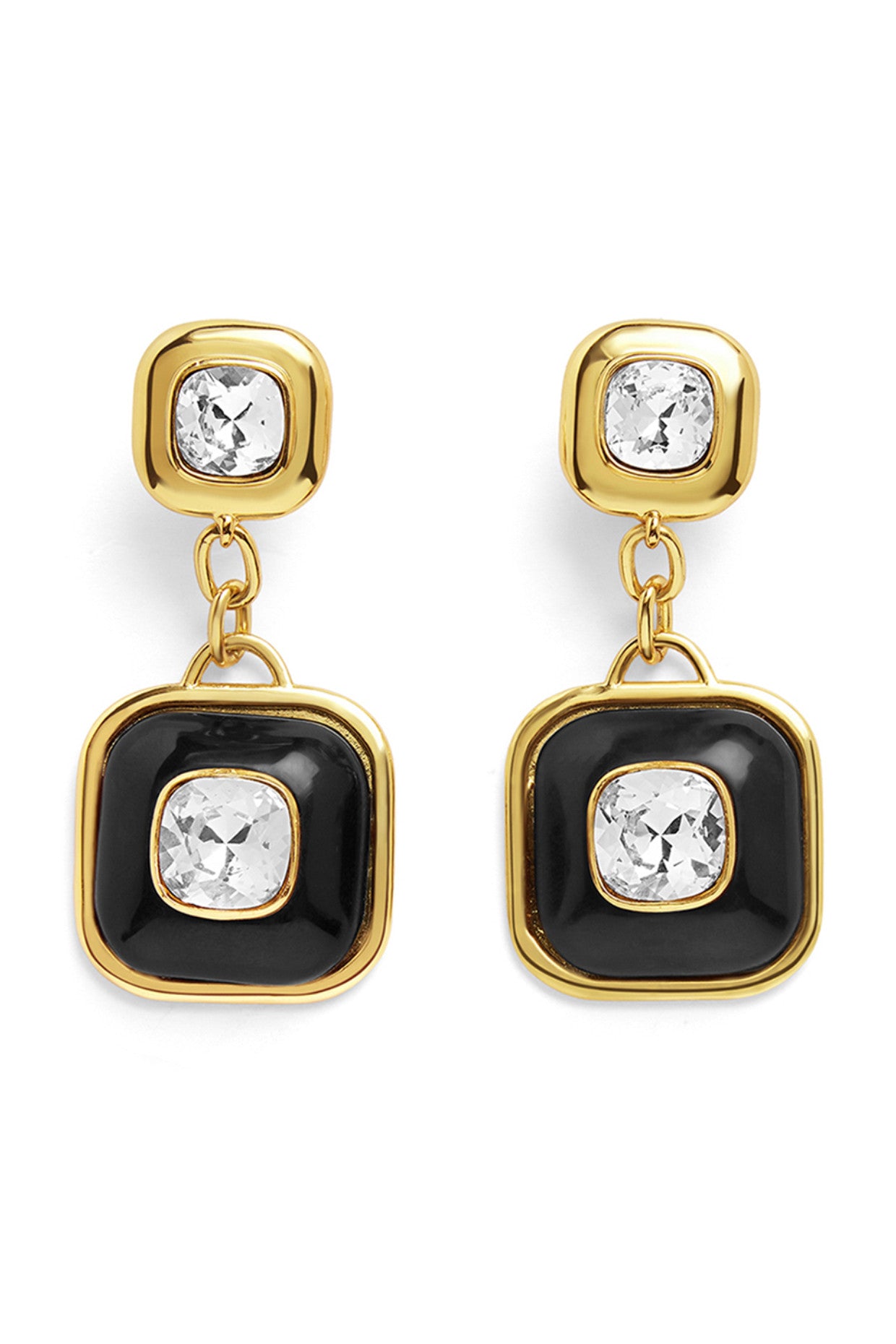Chunky Crystal Earrings
