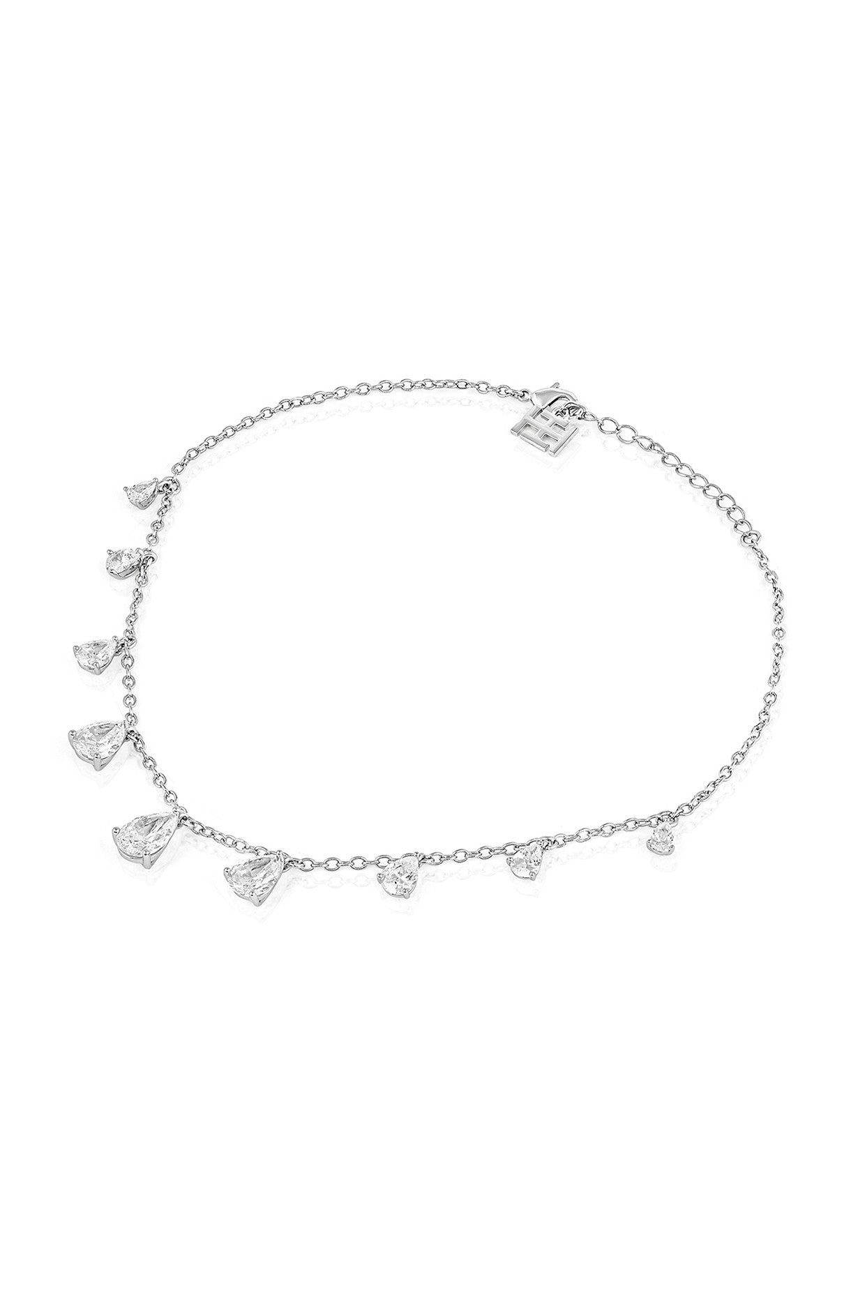 Diamond Drip Stationed Choker