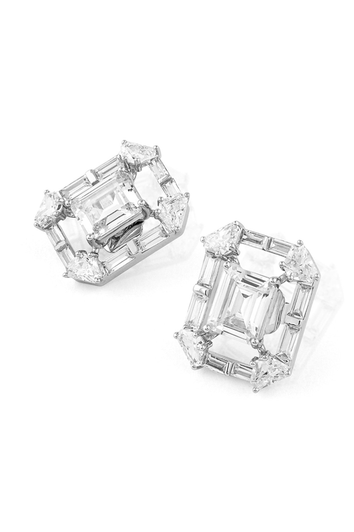 Diamond Halo Studs