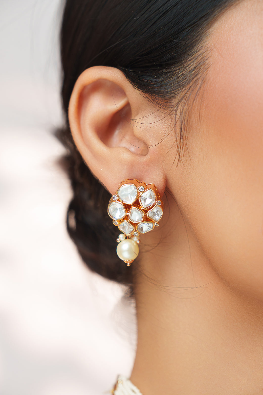 Vrishti Gold Kundan Choker