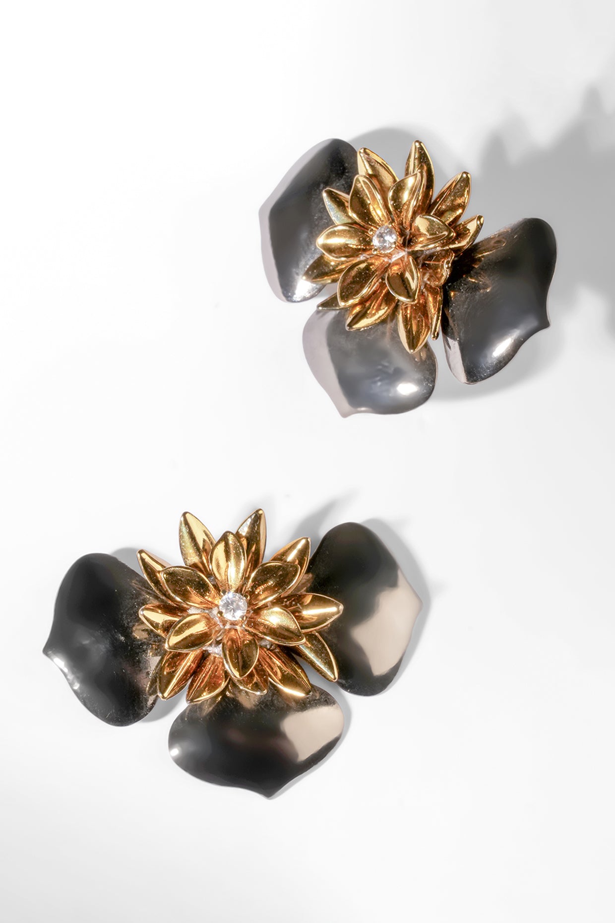Gunmetal Baylen Earrings