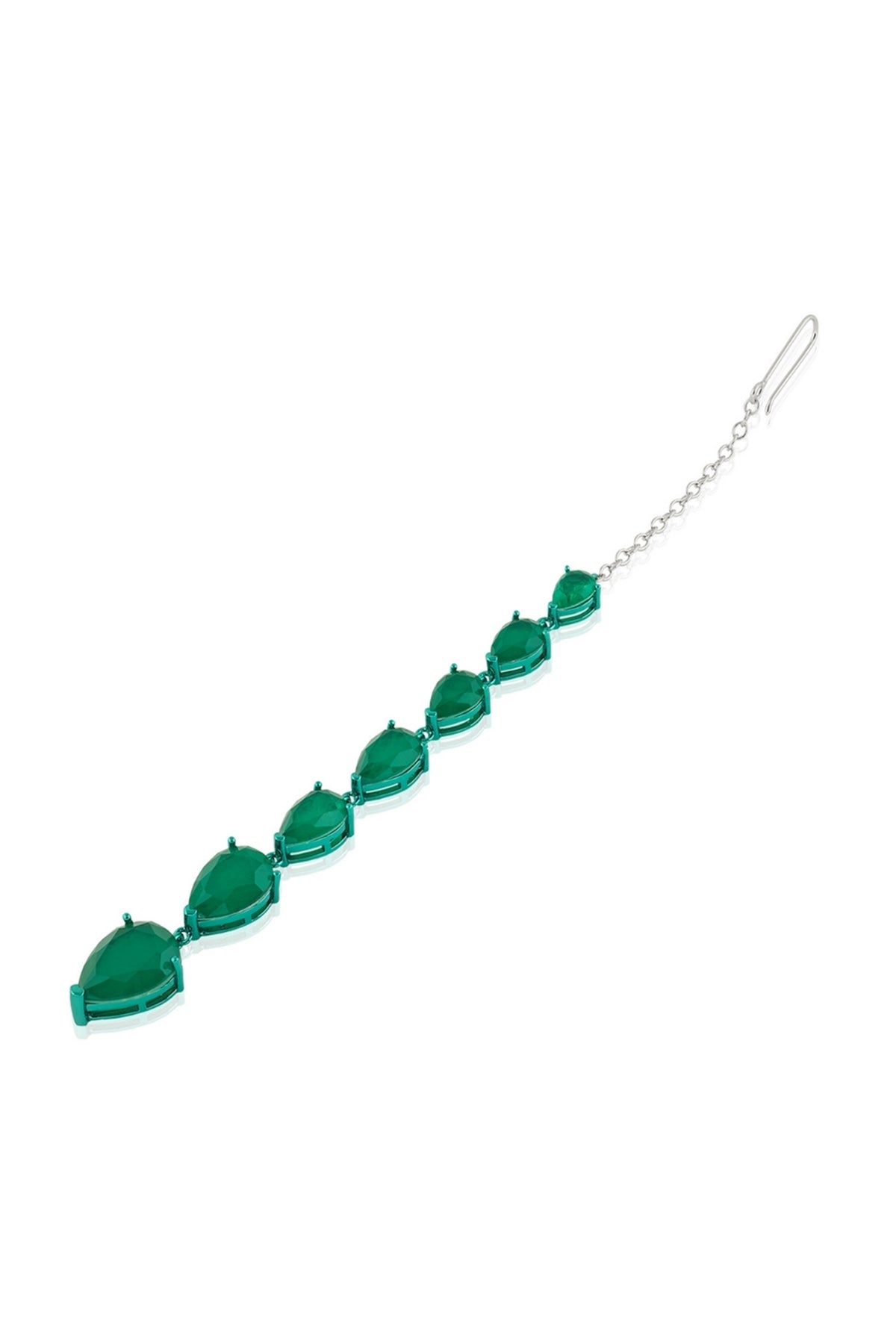 Emeraldine Botox Maang Tikka