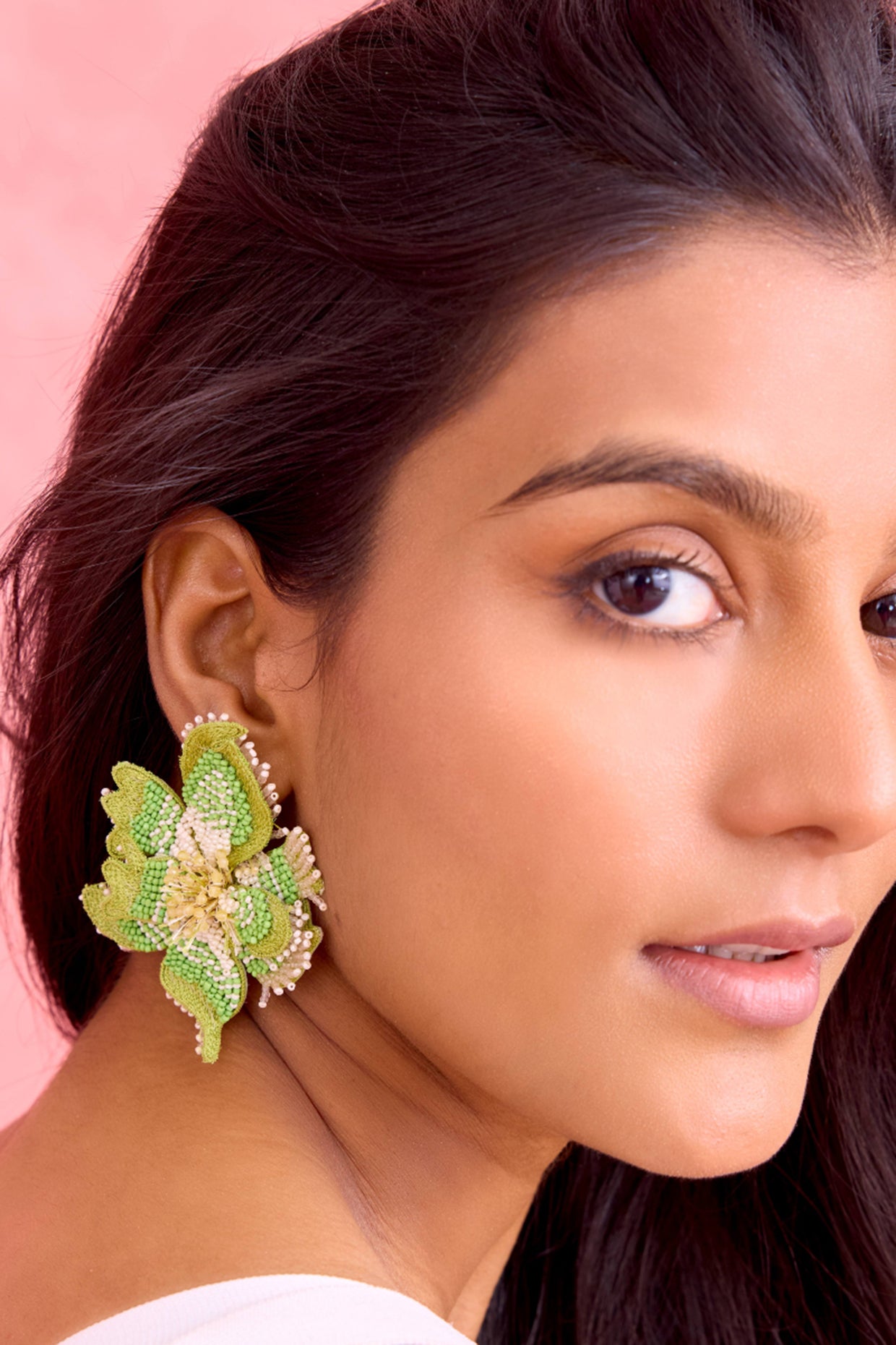 Green Azealia Earring