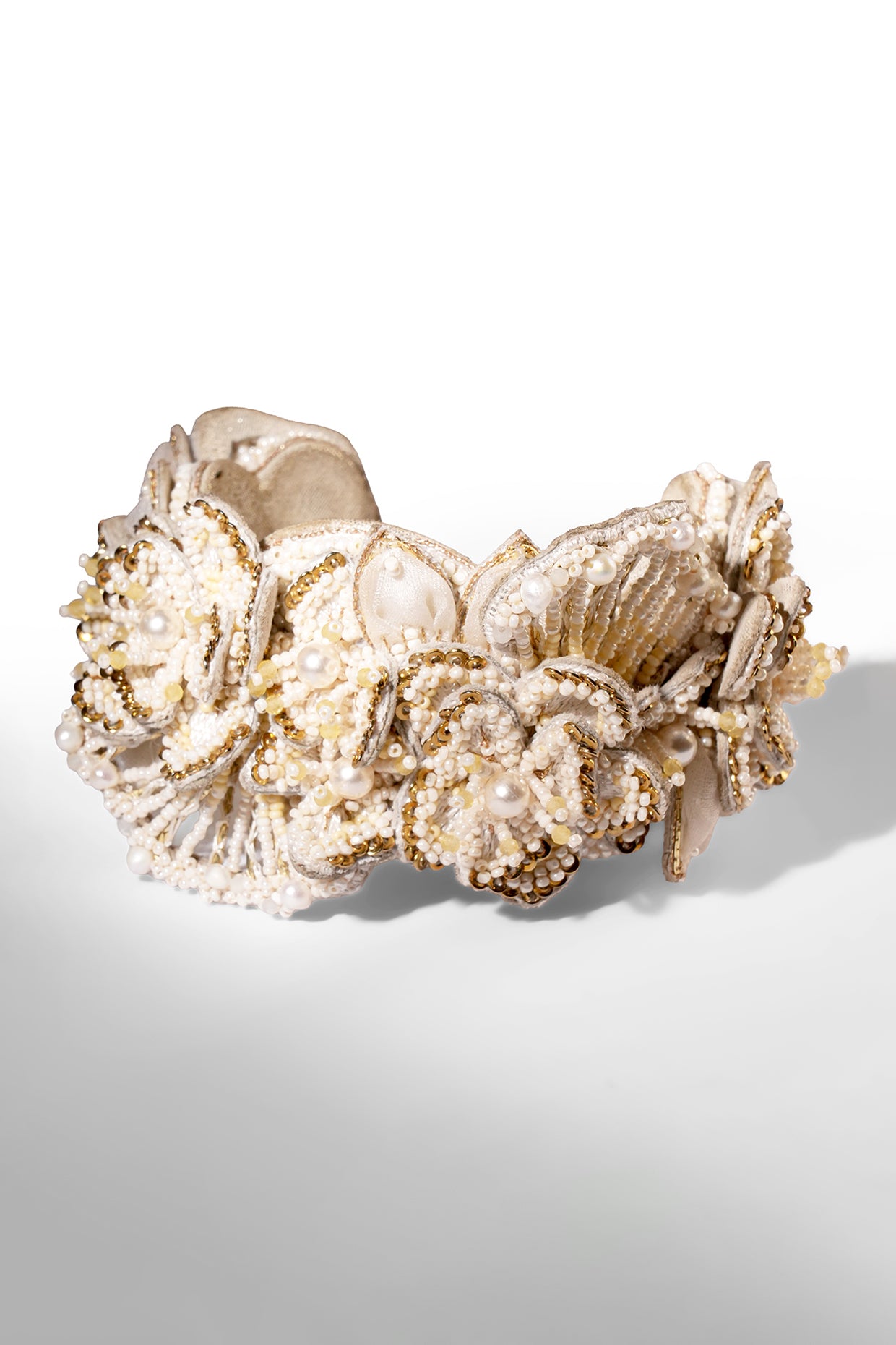 Ivory Padma Cuff
