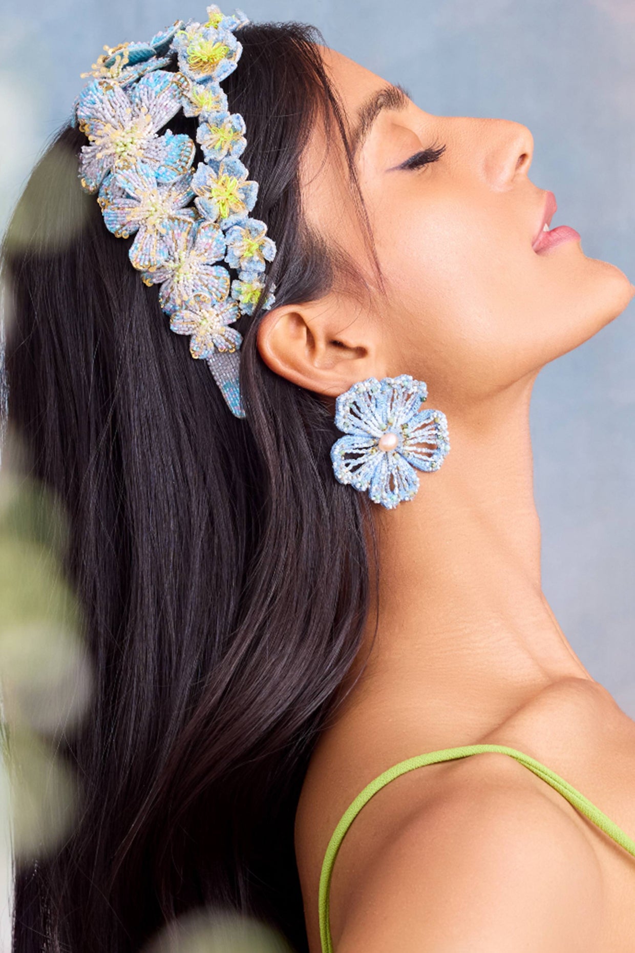 Blue Gregoriana Earrings