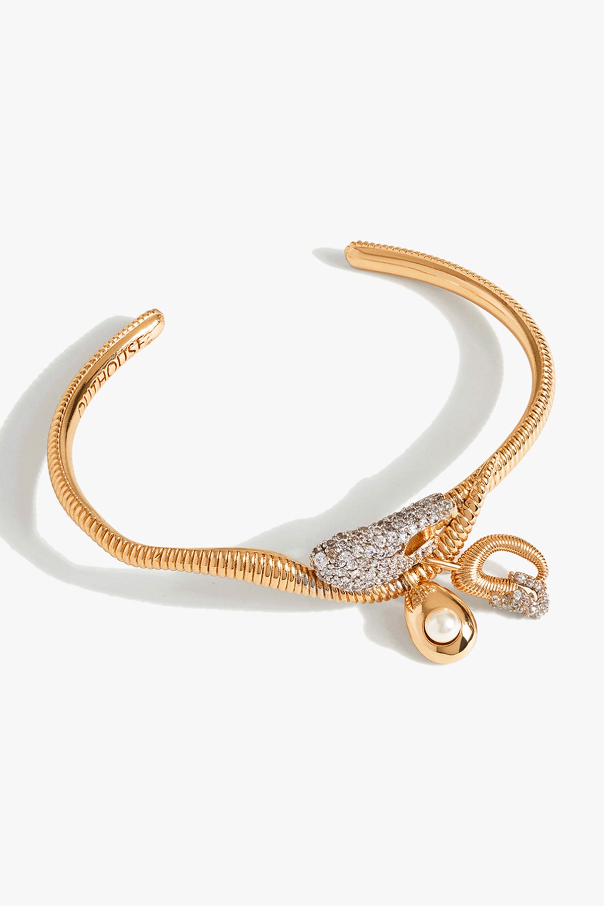 KOKO Alphabet Cuff in Blue Mist