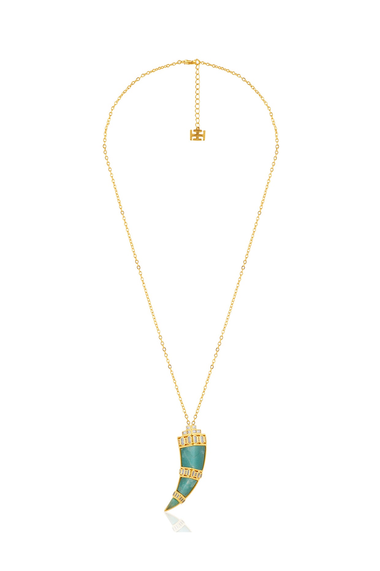 Daggera Pendant Necklace 18kt Gold Plated