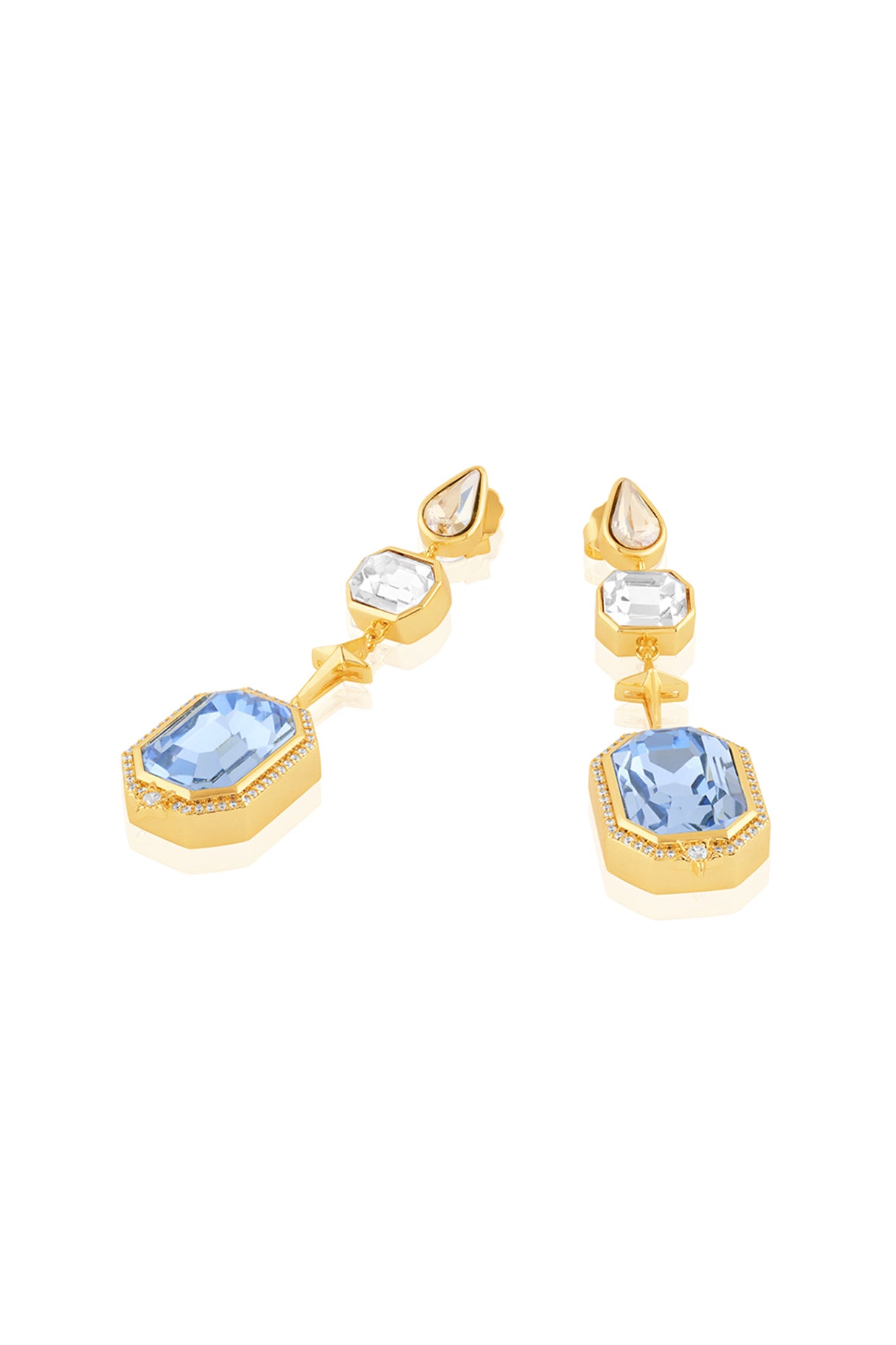 Astraea Statement Danglers 18kt Gold Plated