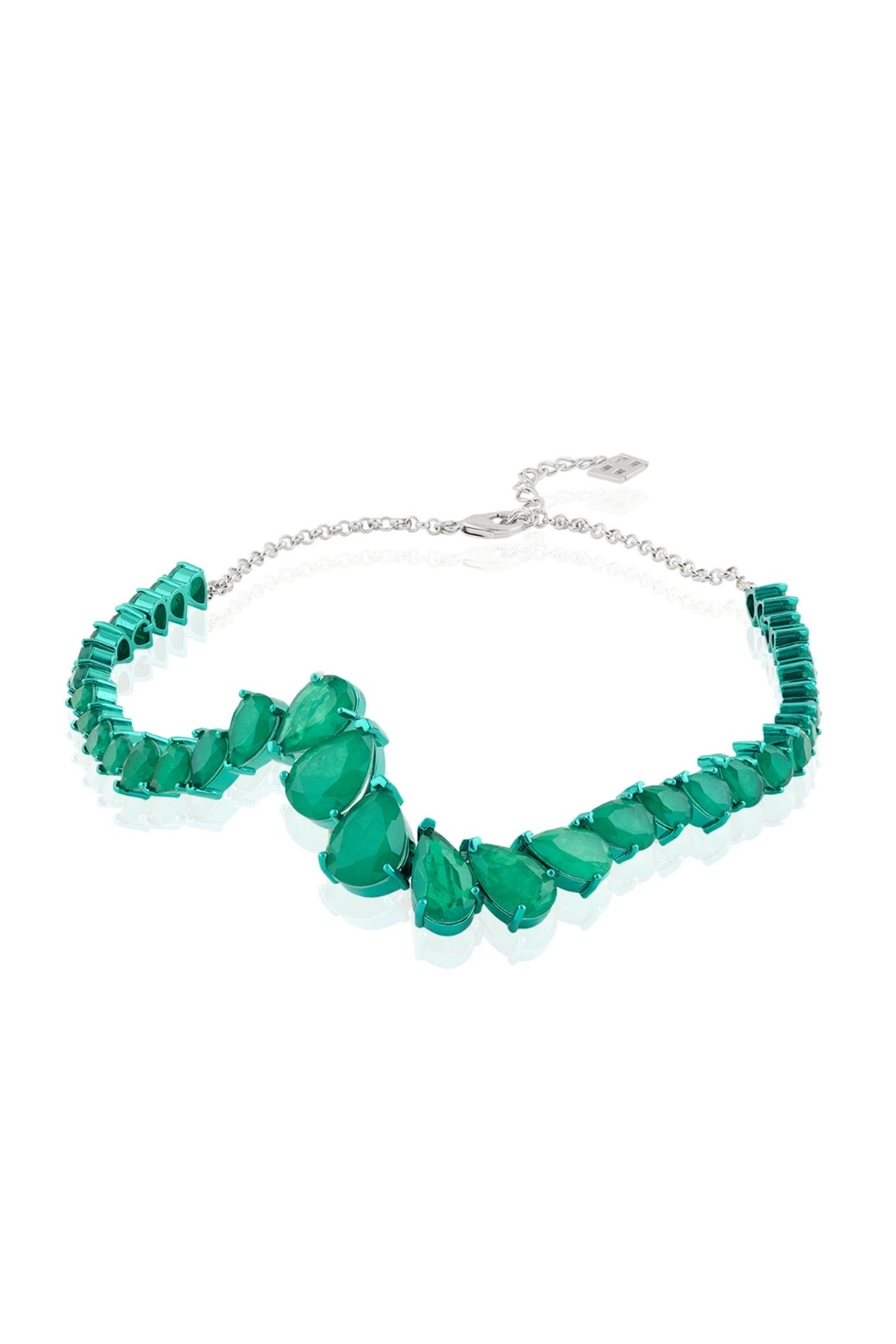 Briolette Emerald Botox Necklace