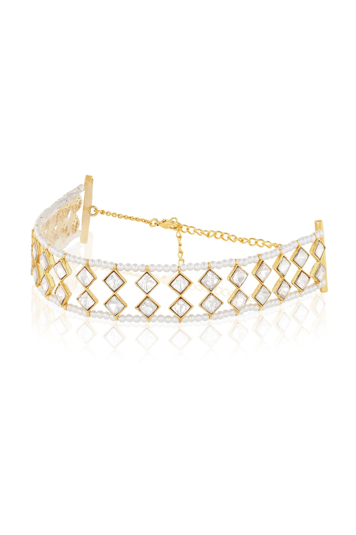 Polki Empress Statement Choker Necklace