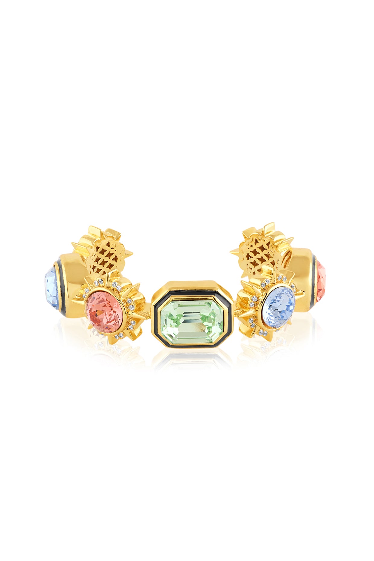 Oracle Statement Bracelet 18kt Gold Plated