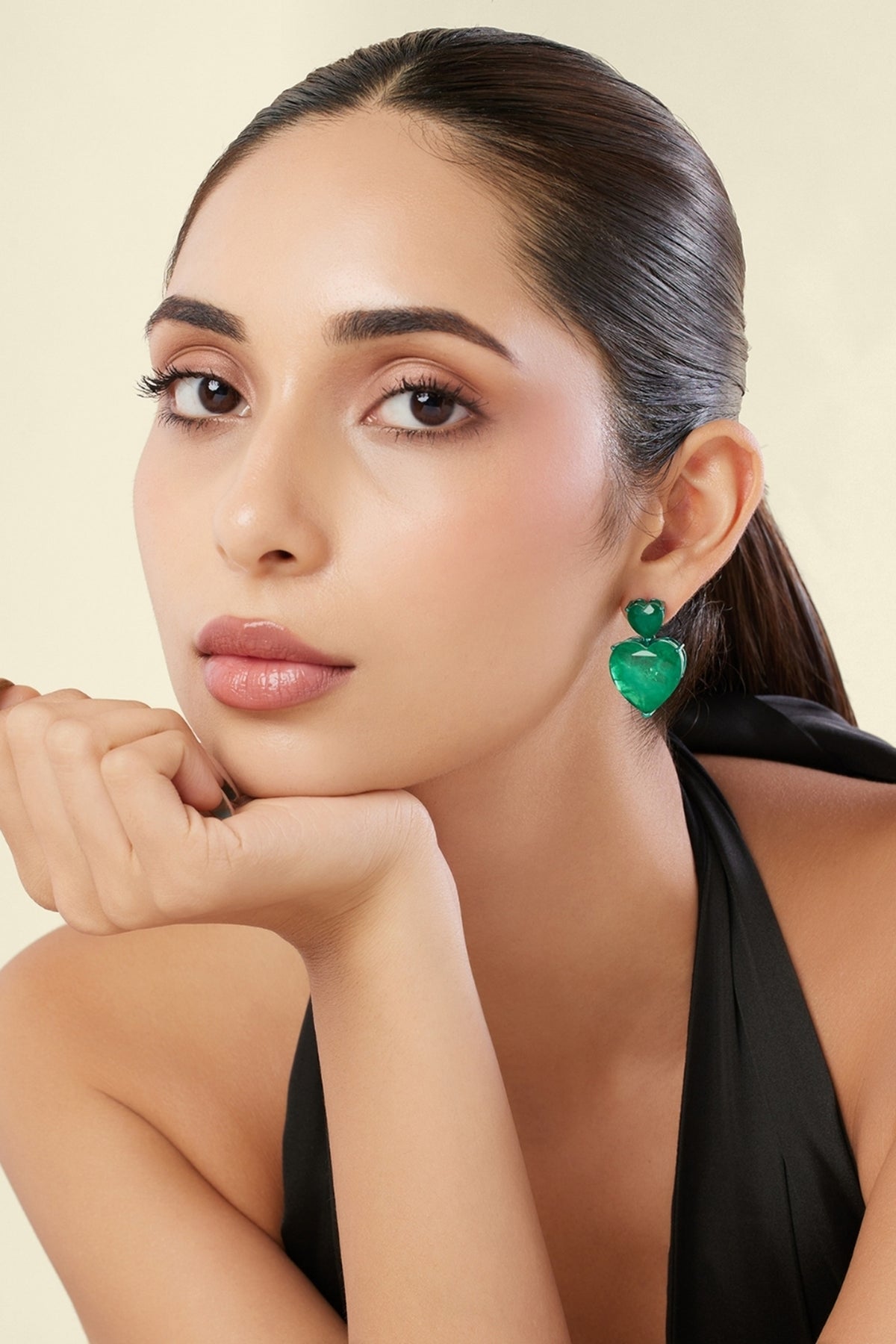 Doré Emerald Botox Earrings