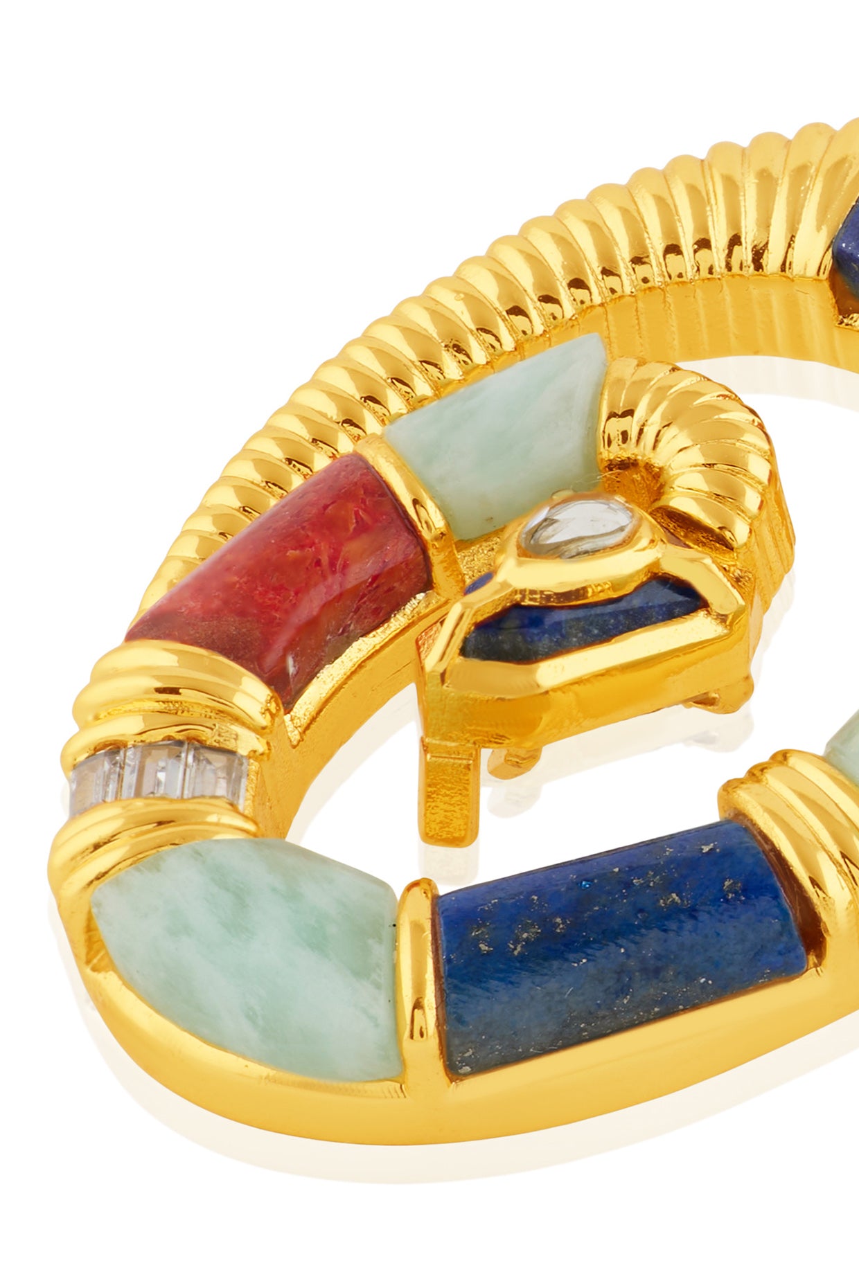 Stellara Statement Studs 18kt Gold Plated