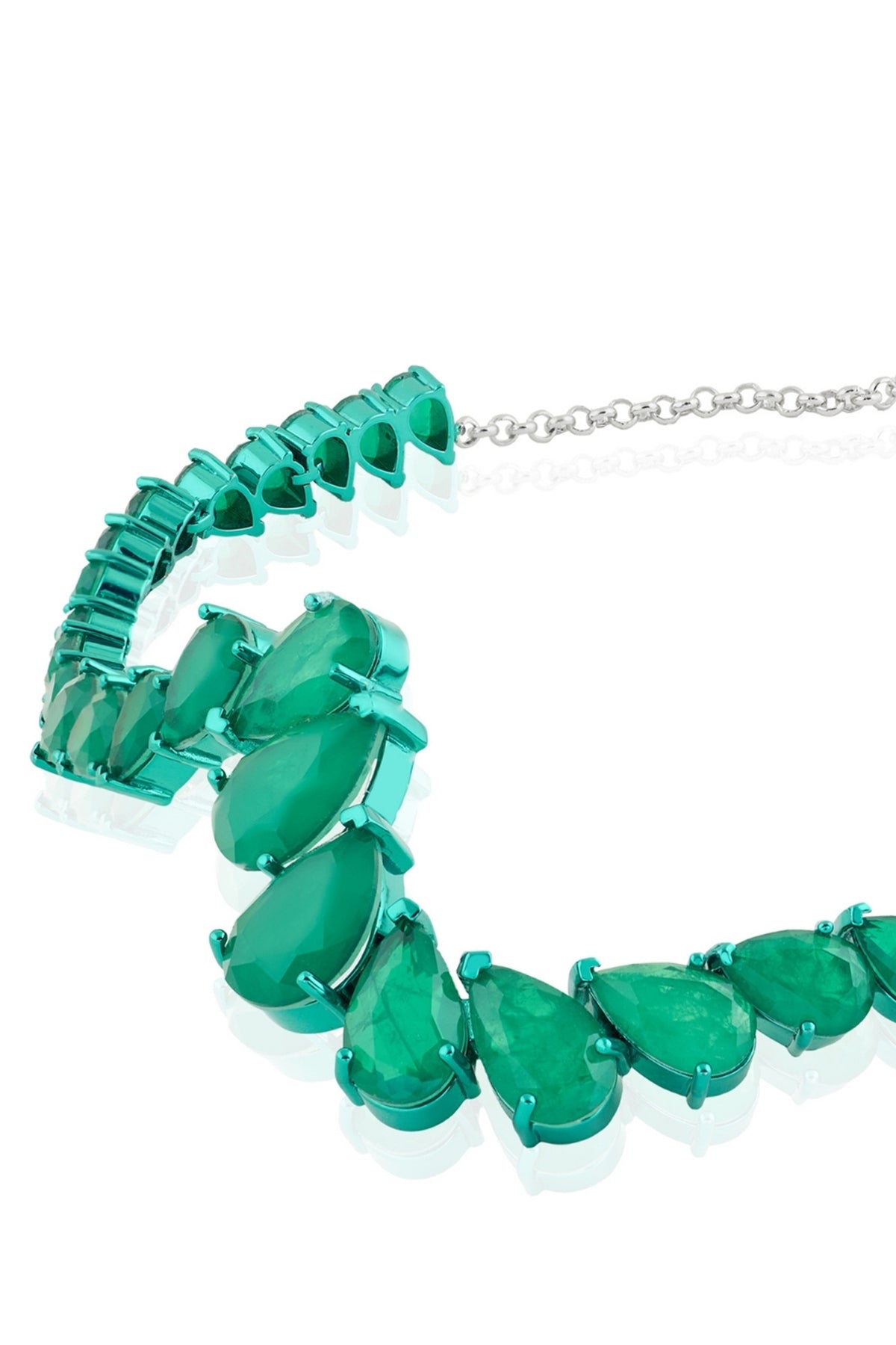 Briolette Emerald Botox Necklace