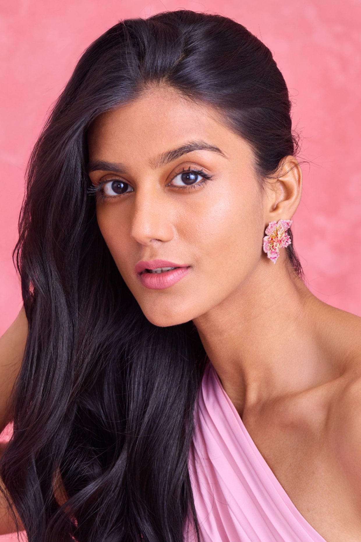 Fuchsia Adva Earrings
