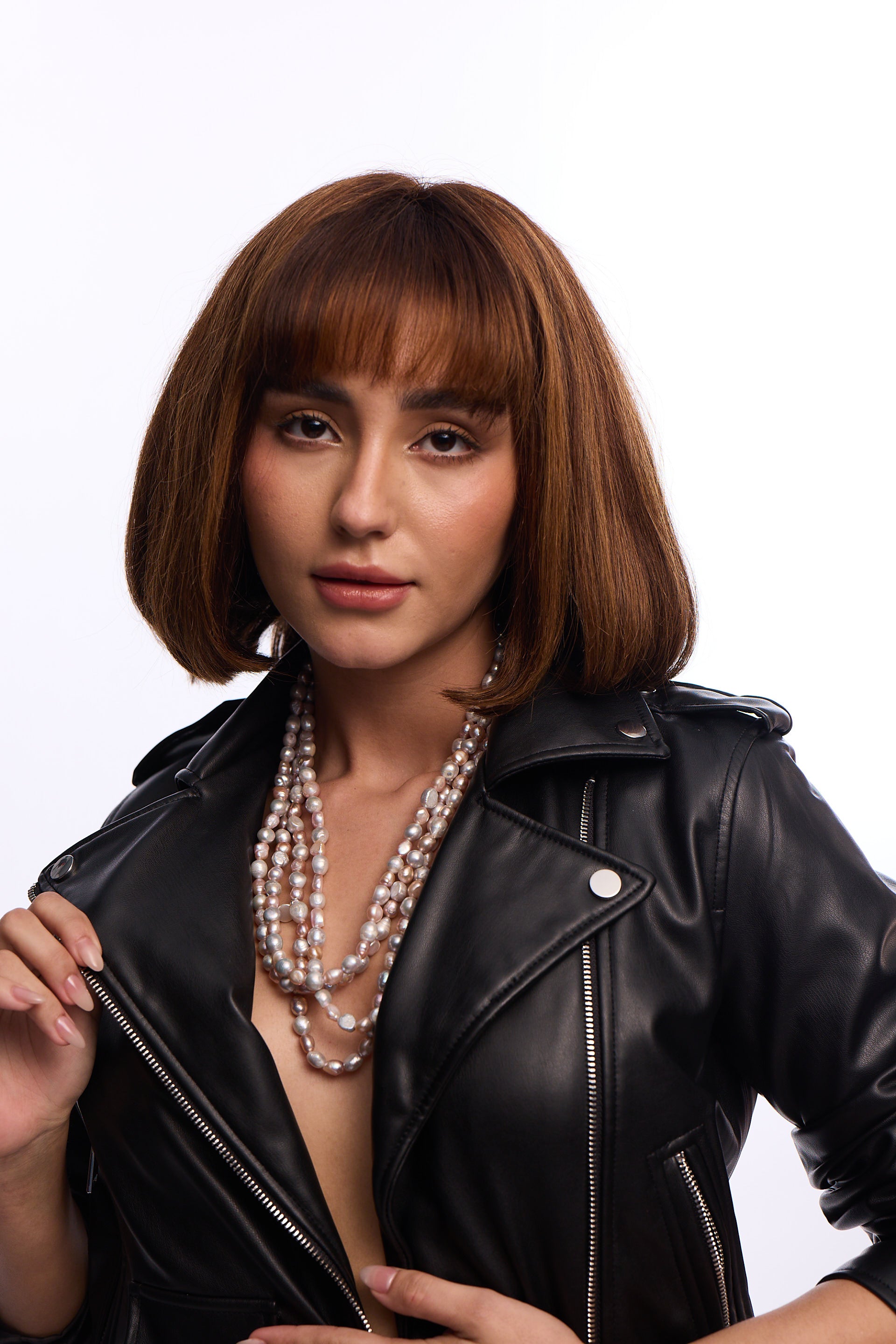 Multicoloured Baroque Infinity Necklace