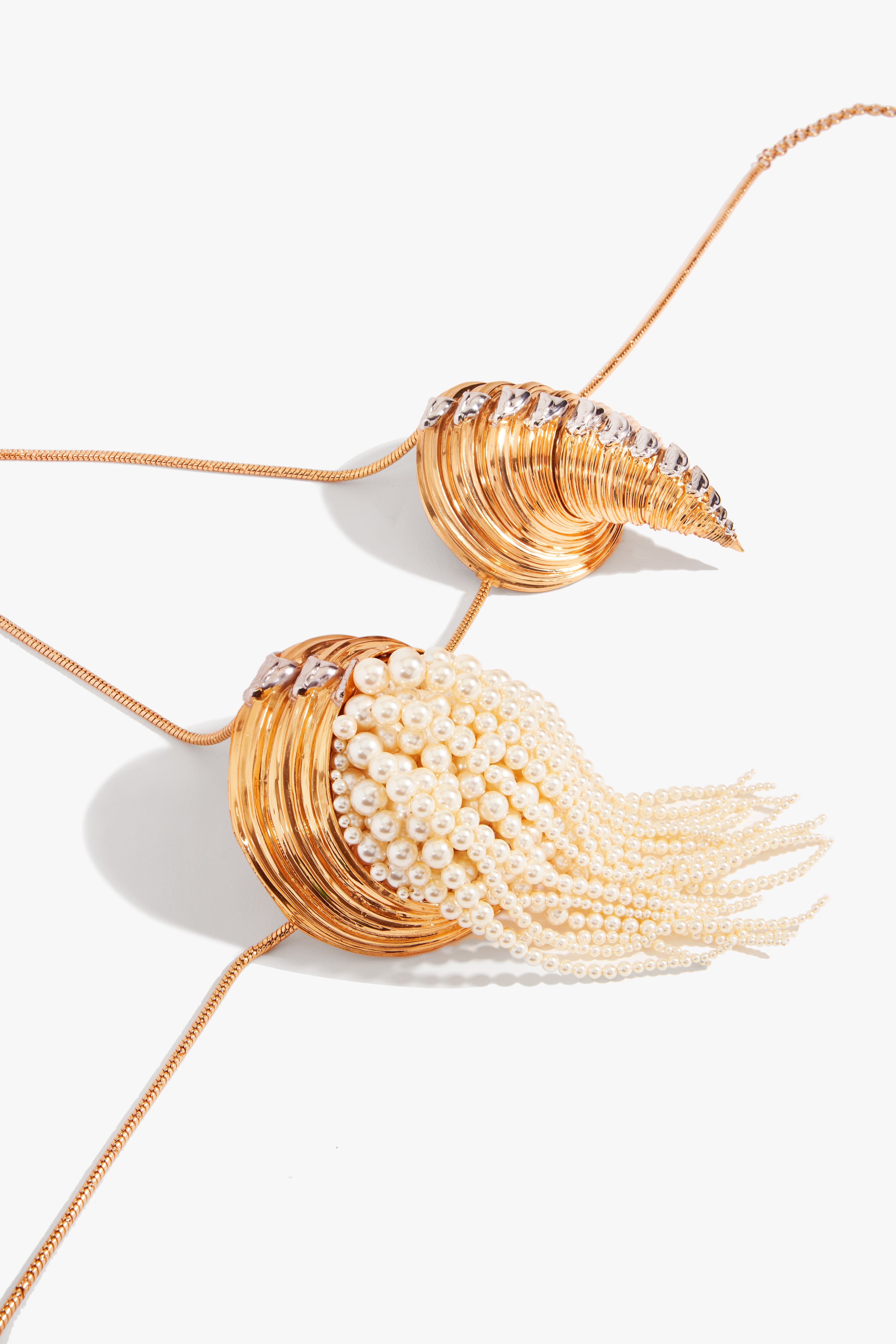 Koko Conch Pearl Bralette