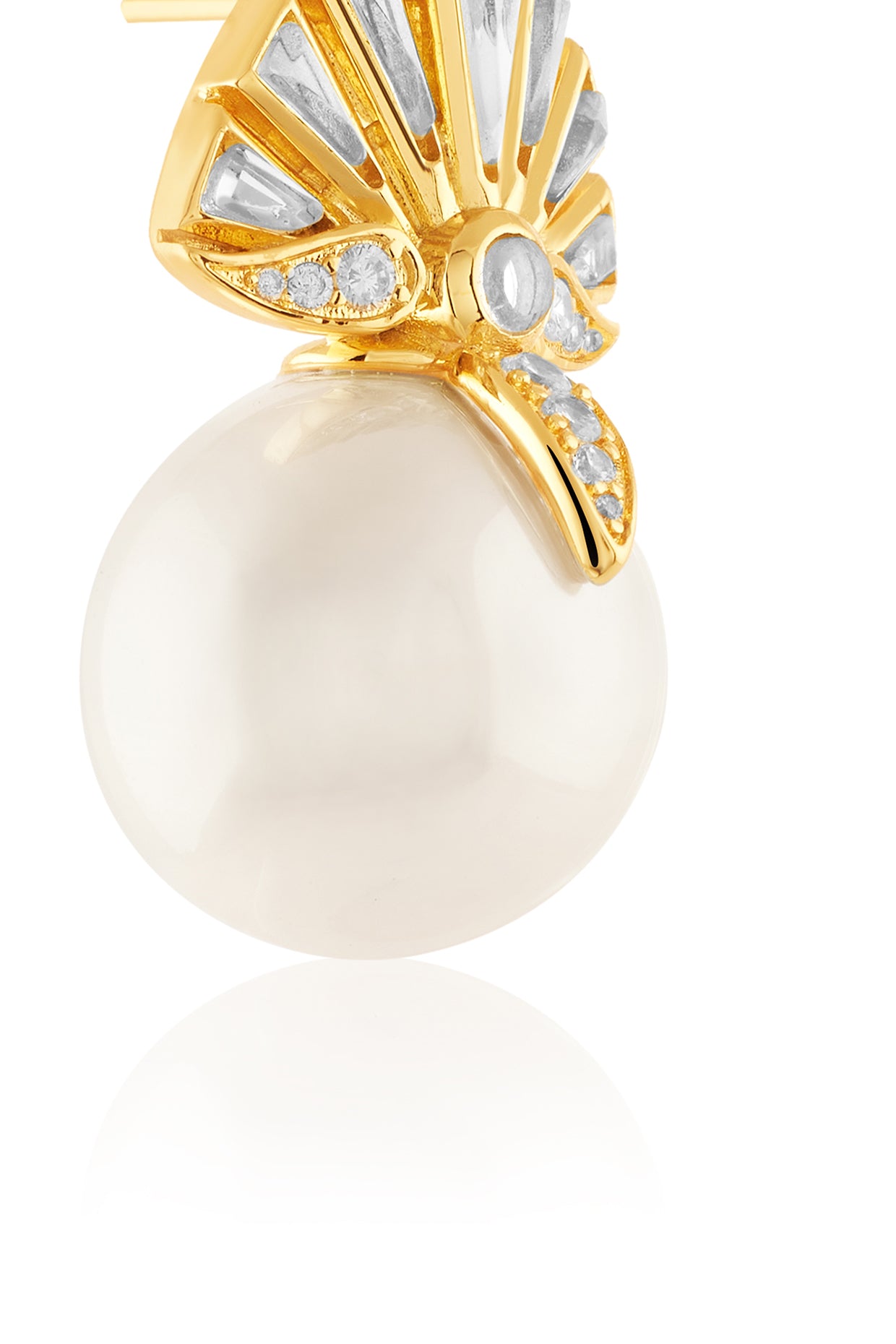 Filgrana Statement Studs In 18Kt Gold Plated