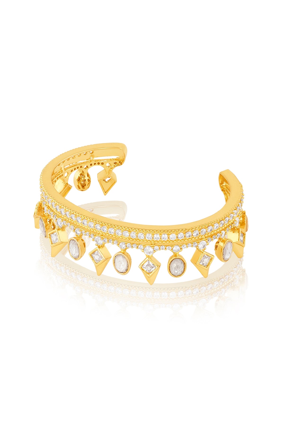 Polki Royal Diadem Cuff Wristwear