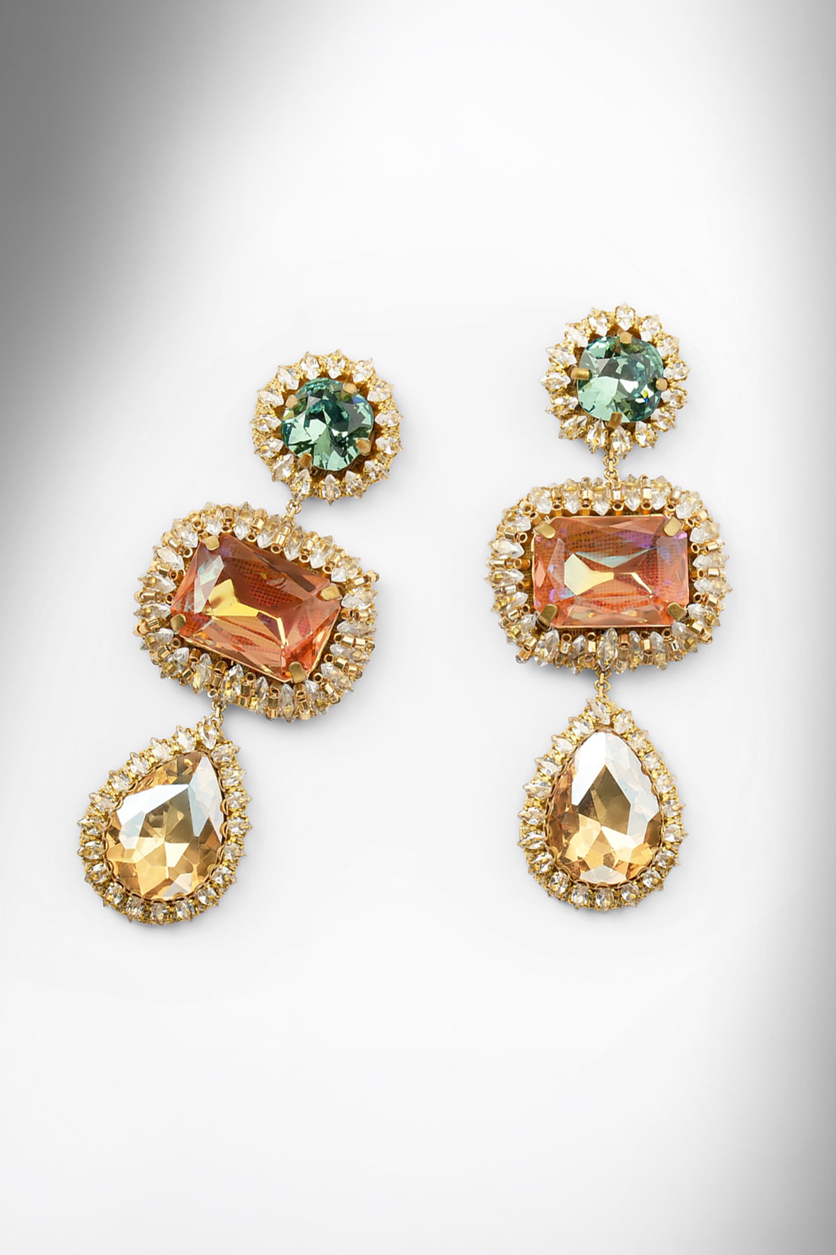 Peach Sashi Earrings