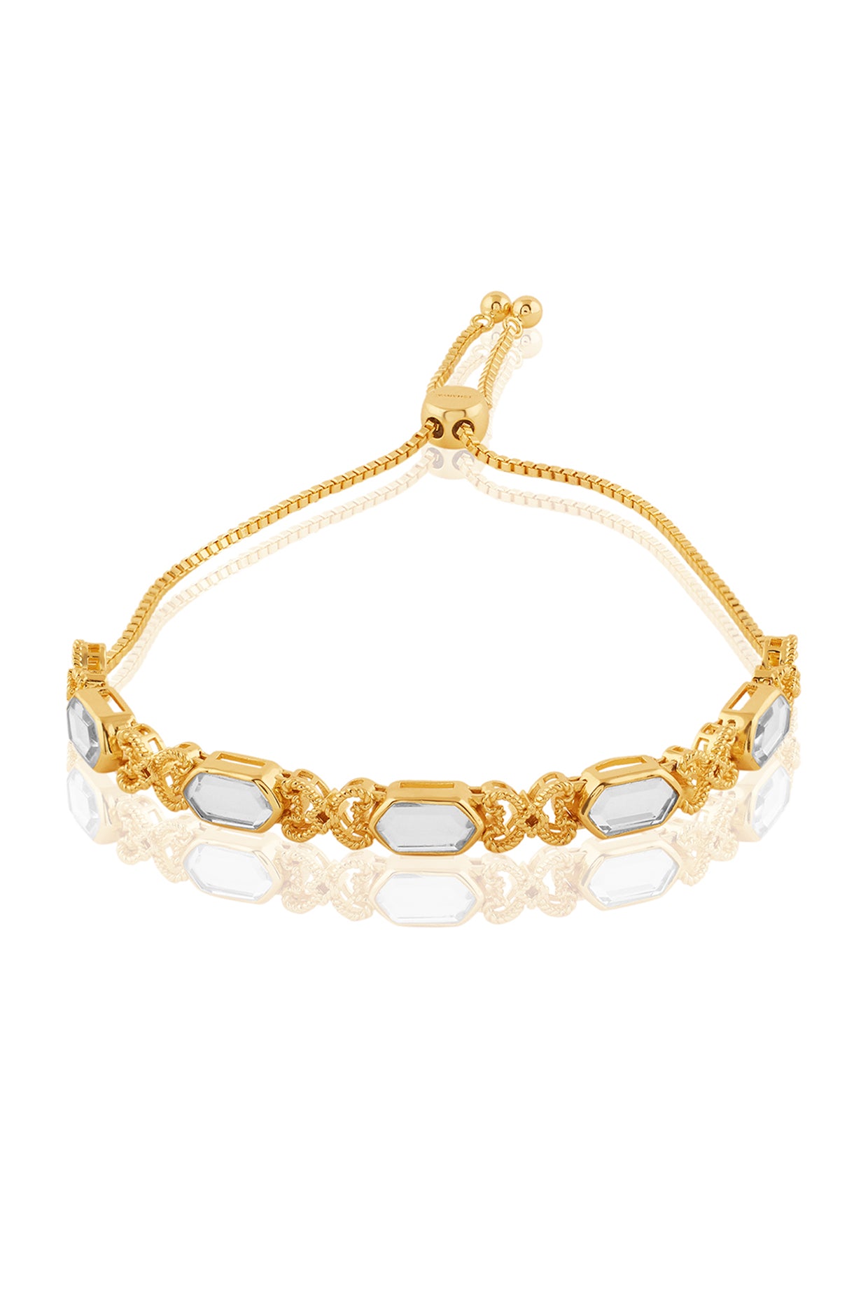 Marfim Bolo Bracelet In 18Kt Gold Plated